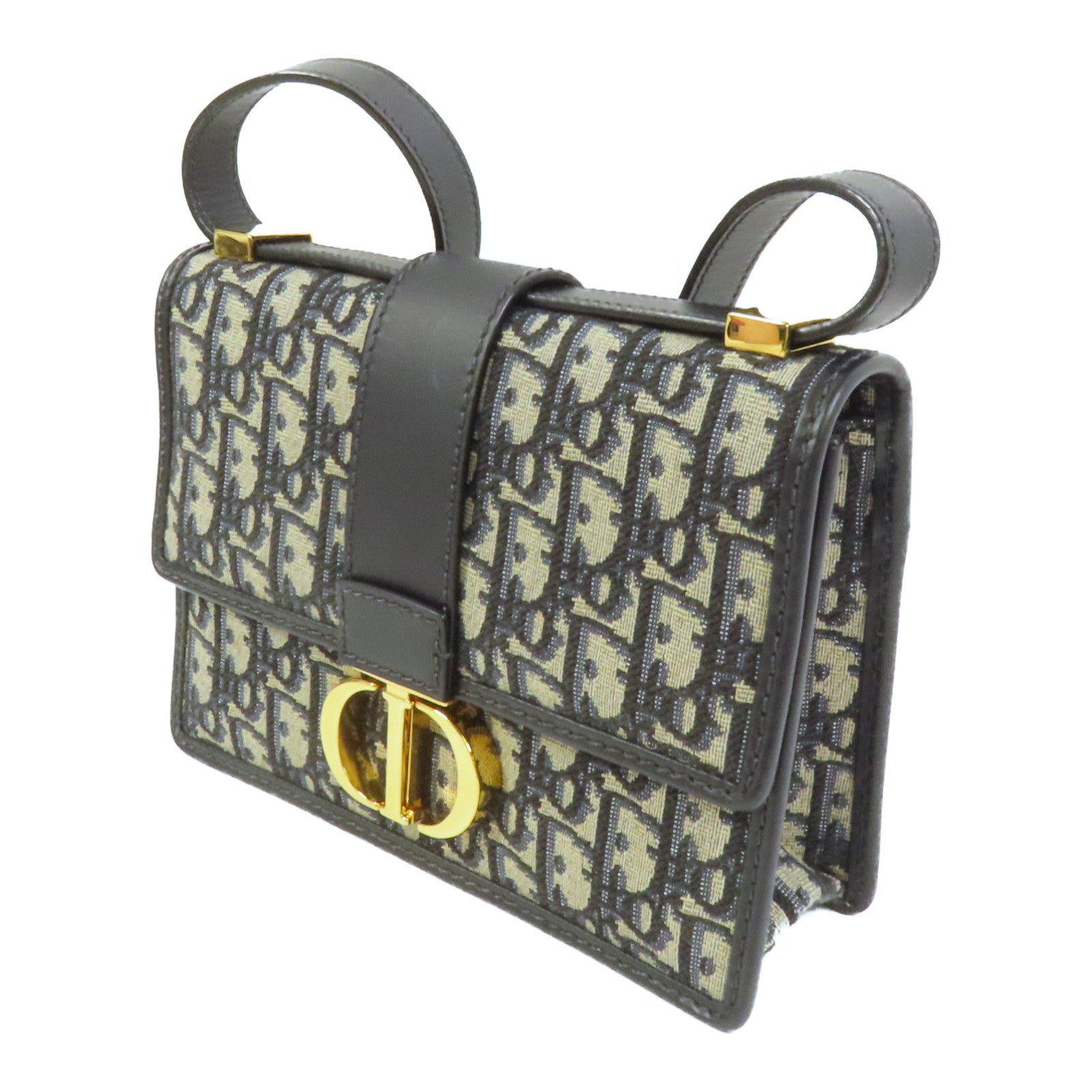 Dior 【激減優惠】帆布30 Montaigne肩背袋
