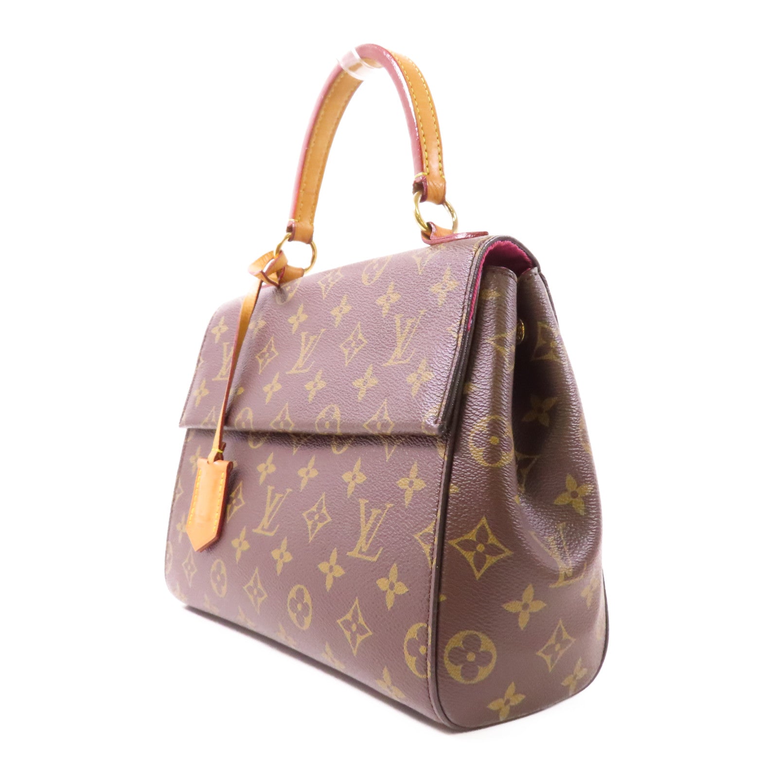 LOUIS VUITTON LV GHW Cluny BB 2 Way Shoulder Bag M42738 Monogram Brown