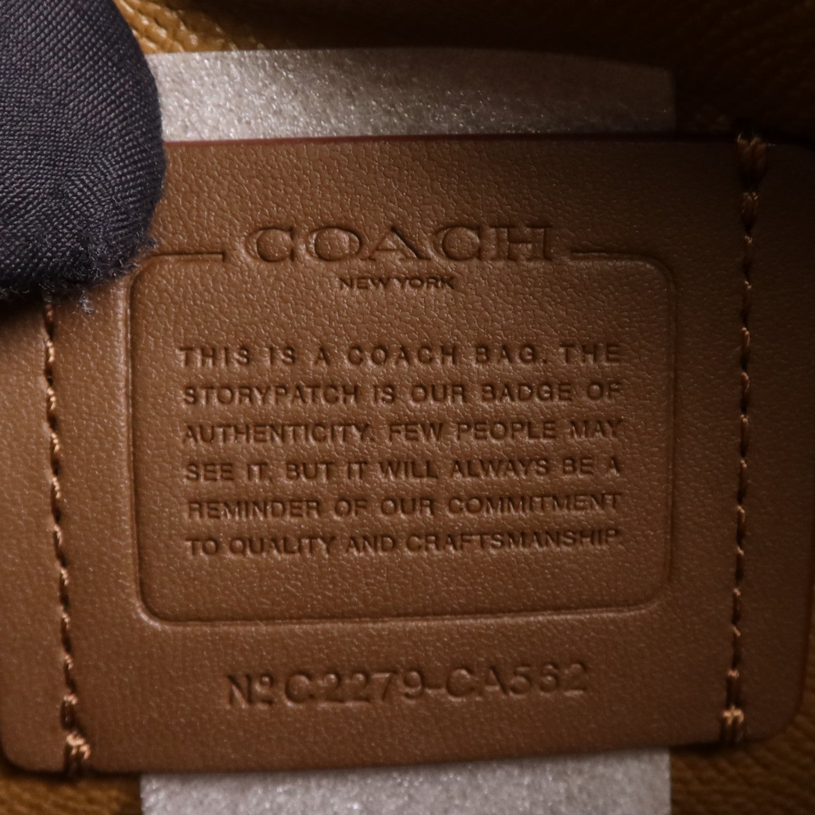 COACH 帆布/皮革2 Way Shoulder Bag金扣手挽肩背兩用袋