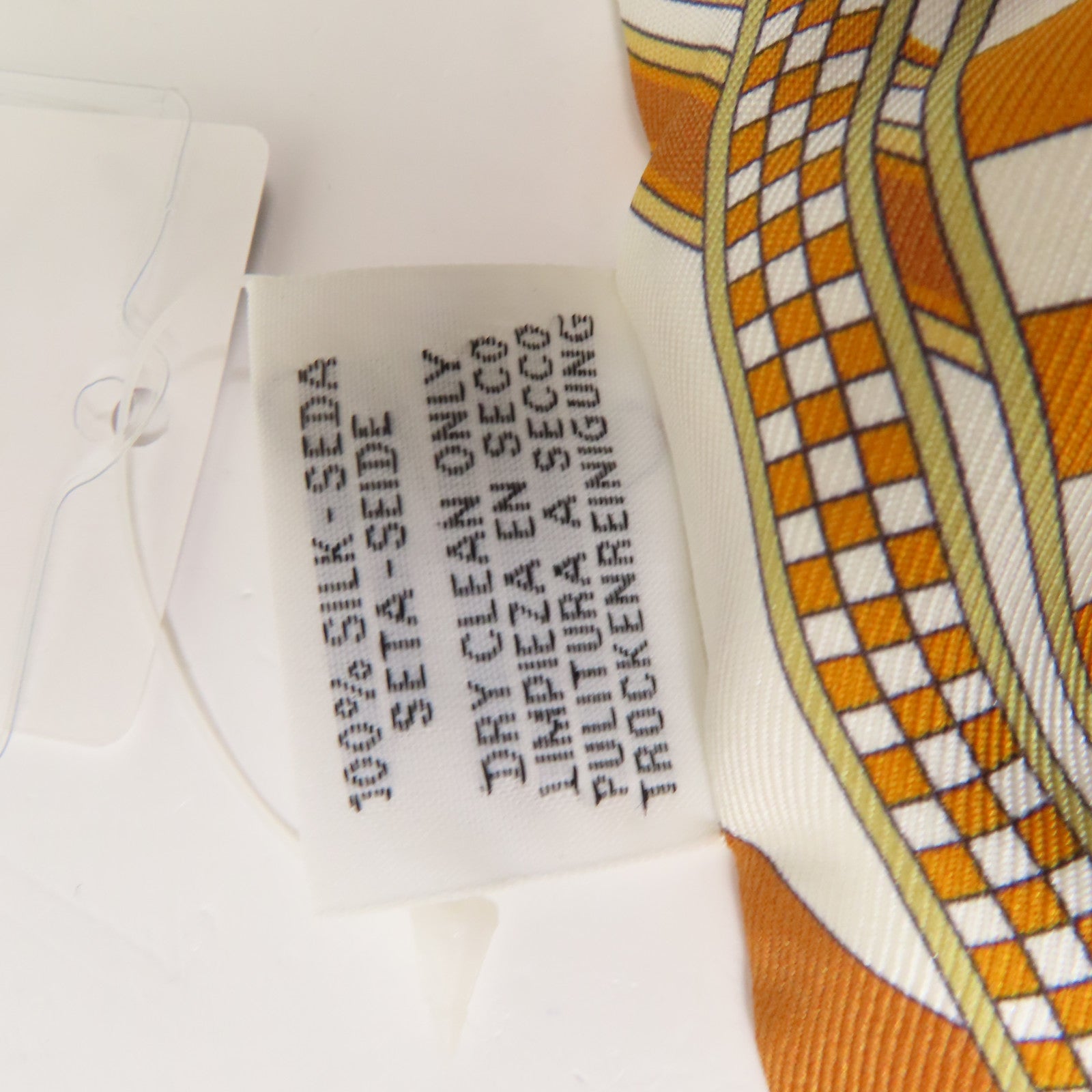 HERMES 絲質Twilly絲巾