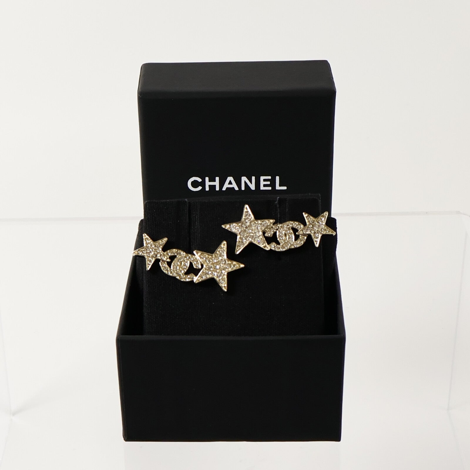 CHANEL 金屬Pierced Earrings耳環