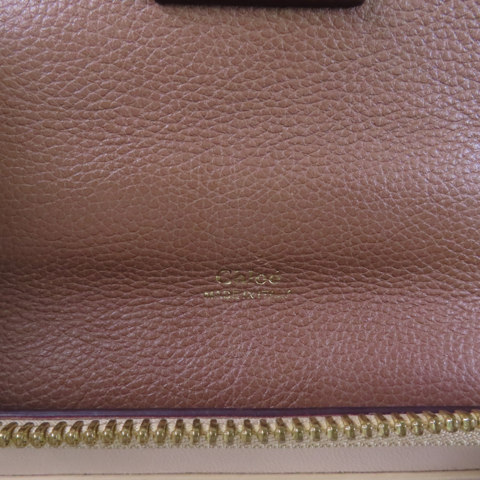 Chloe 牛皮皮革2Way Shoulder Bag金扣手挽肩背兩用袋