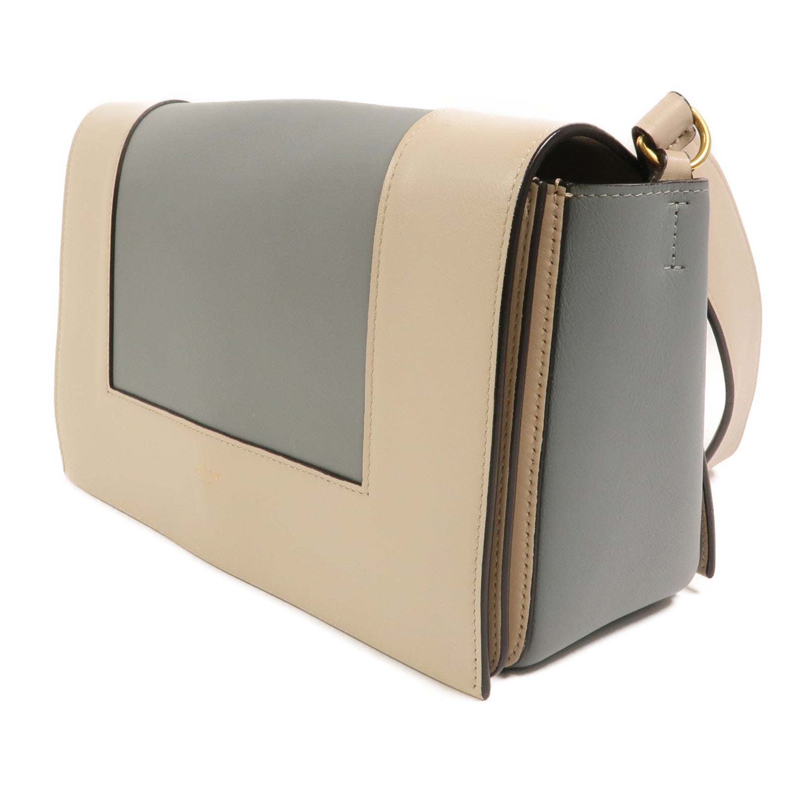 CELINE 牛皮皮革Frame Bag肩背袋