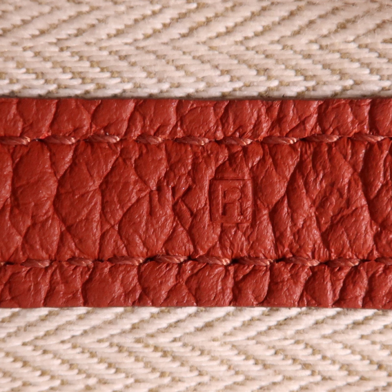 HERMES Negonda皮革Garden Party PM銀扣手挽袋