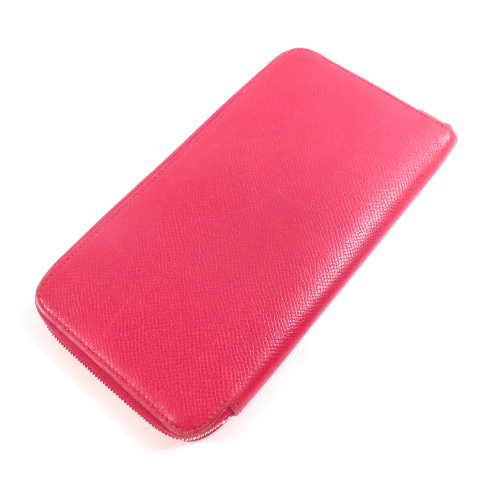 HERMES 【激減優惠】Epsom皮革Silk In銀扣長錢包