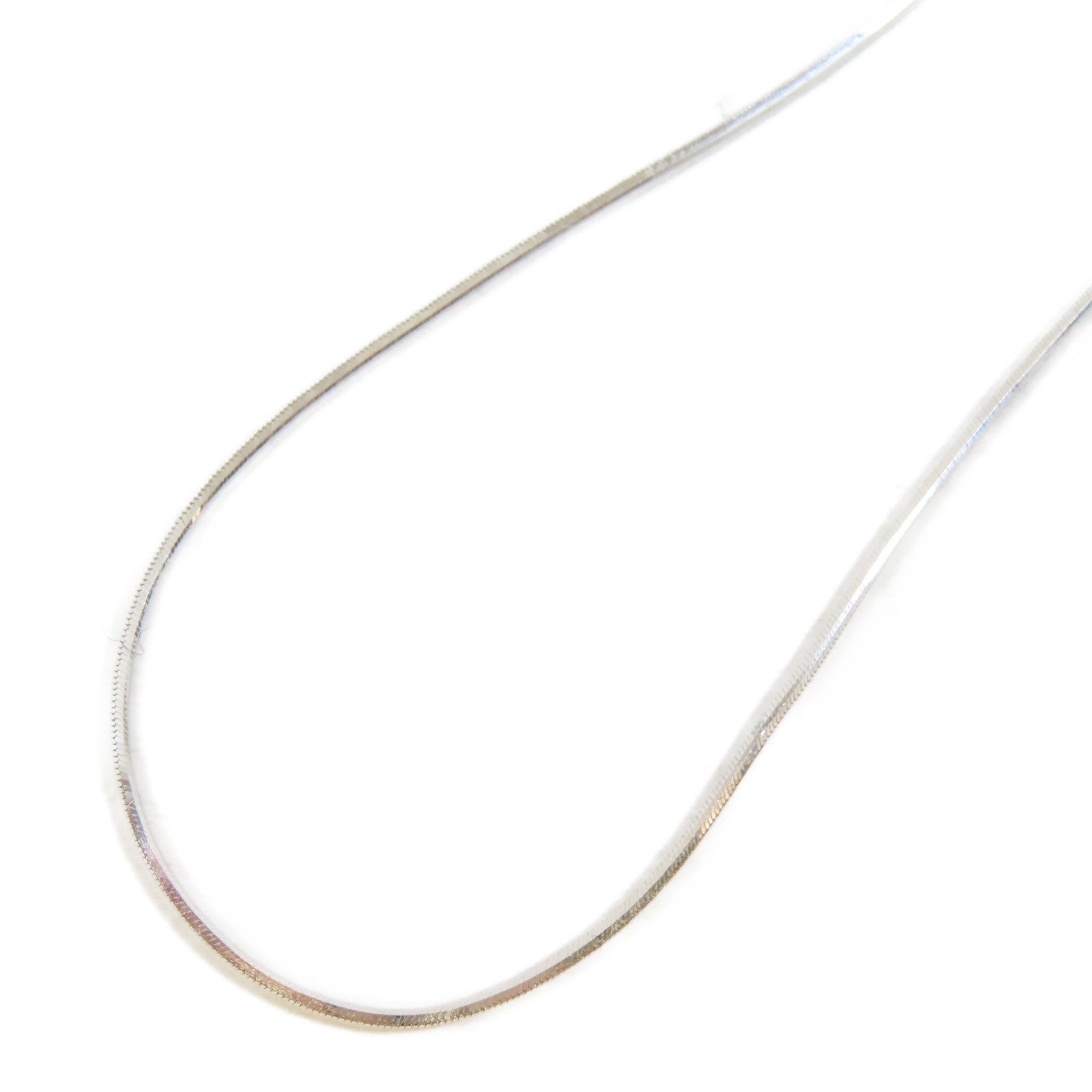 JEWELRY 18K白金Necklace項鍊#42cm