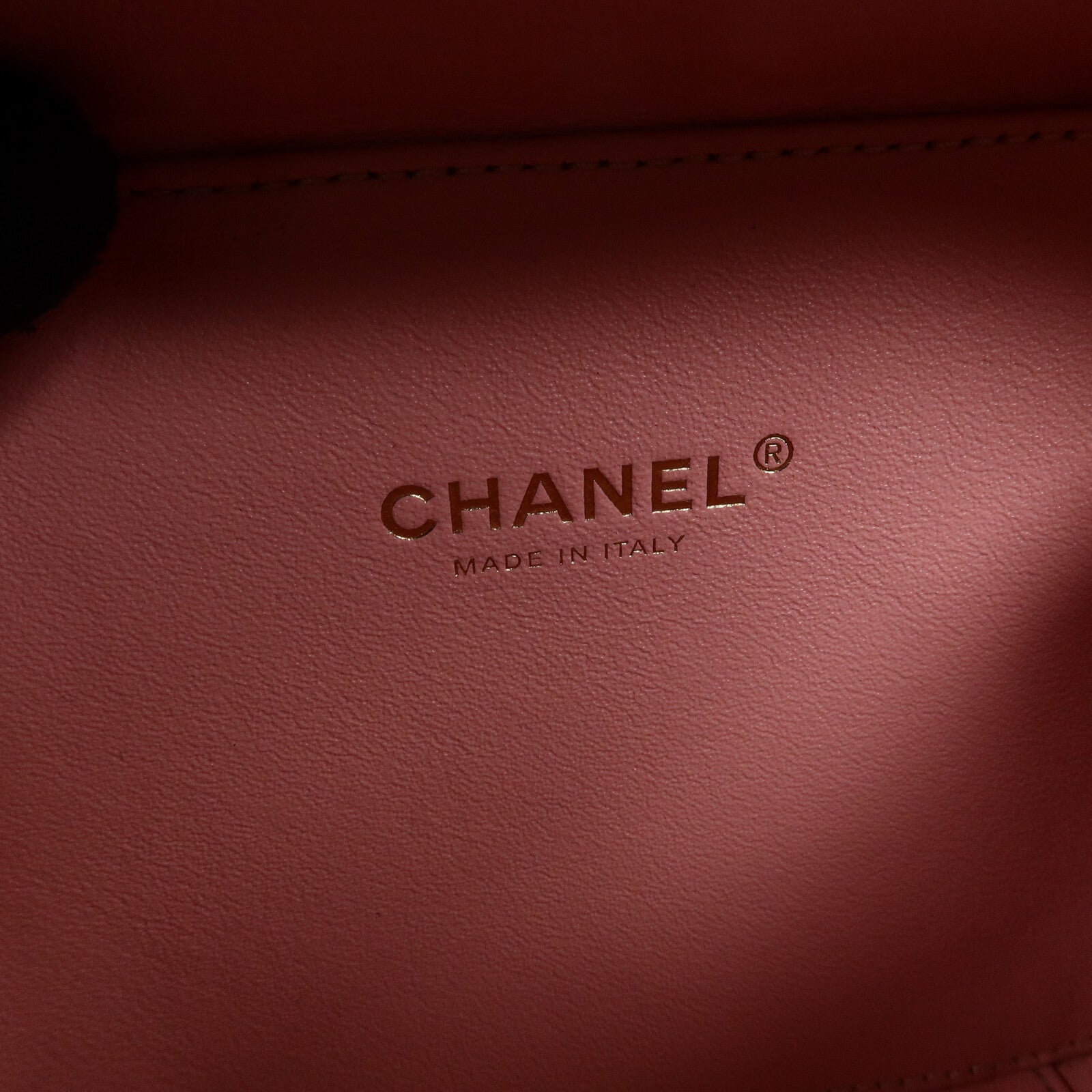CHANEL 牛皮皮革Vanity Case手挽肩背兩用袋