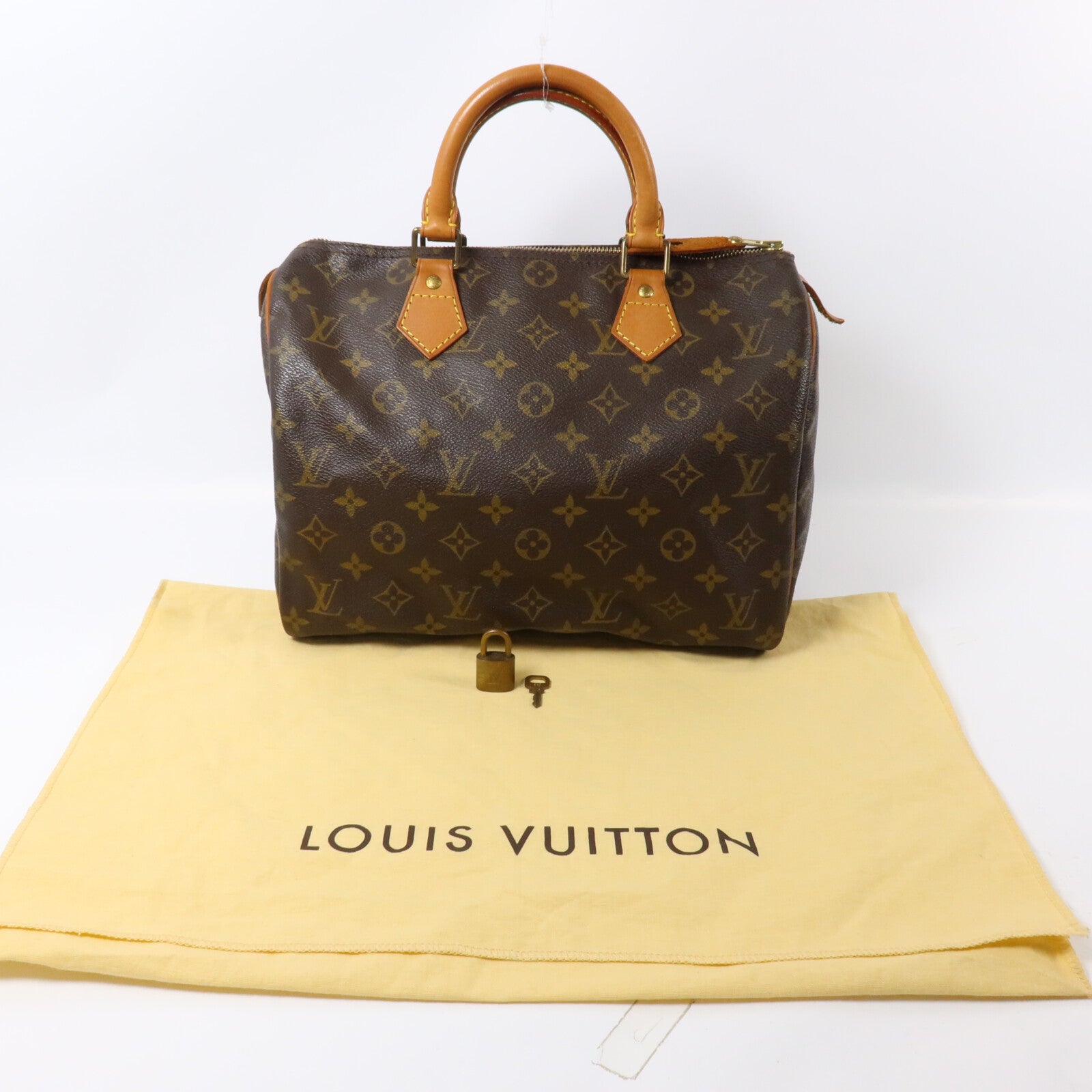 LOUIS VUITTON Monogram Speedy 30手挽袋
