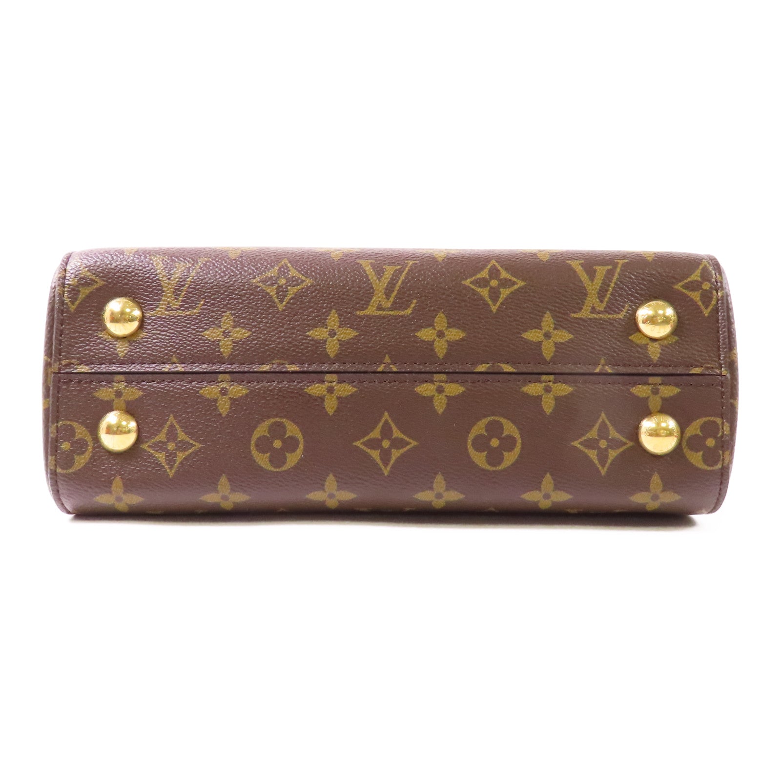 LOUIS VUITTON LV GHW Cluny BB 2 Way Shoulder Bag M42738 Monogram Brown