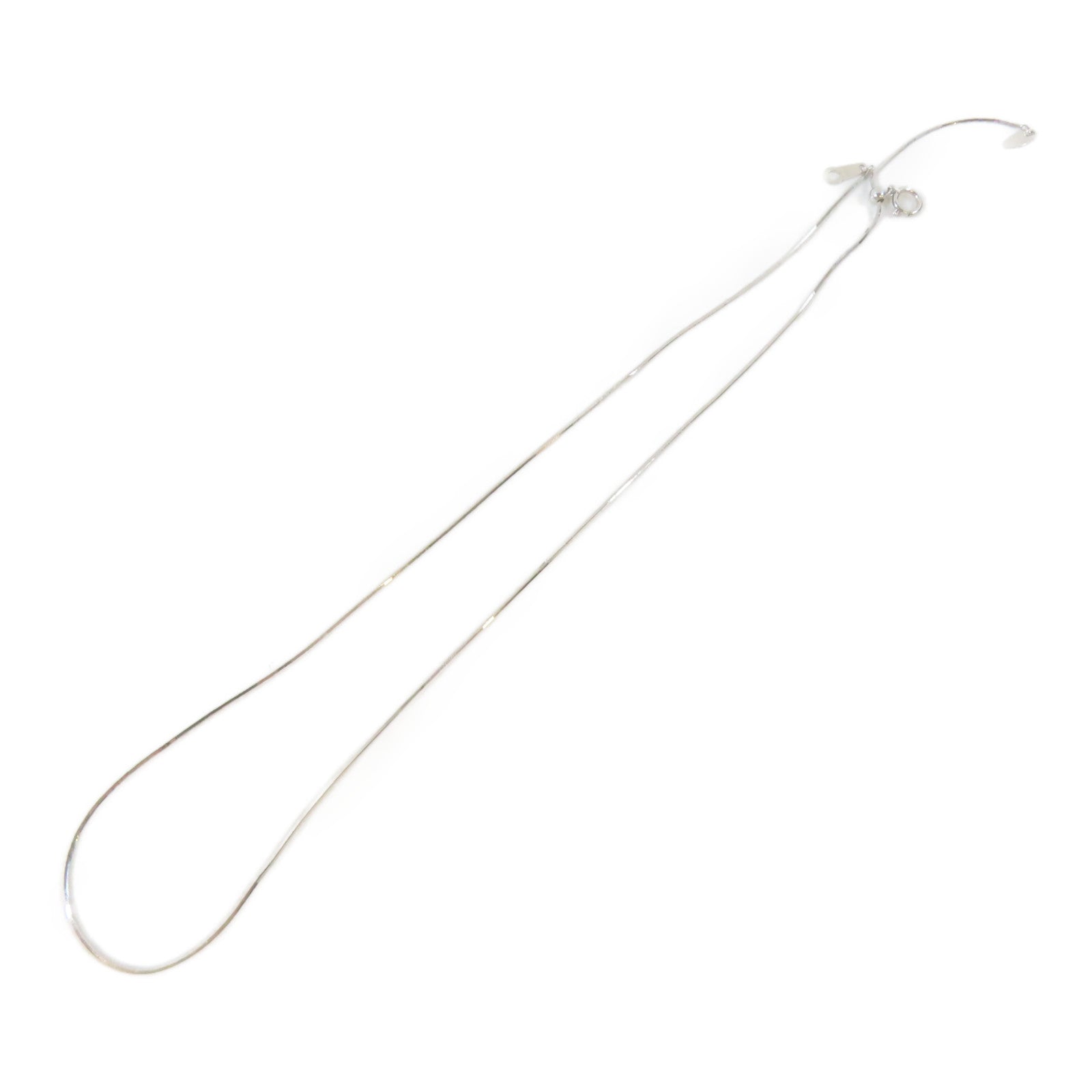 JEWELRY 18K白金Necklace項鍊#42cm