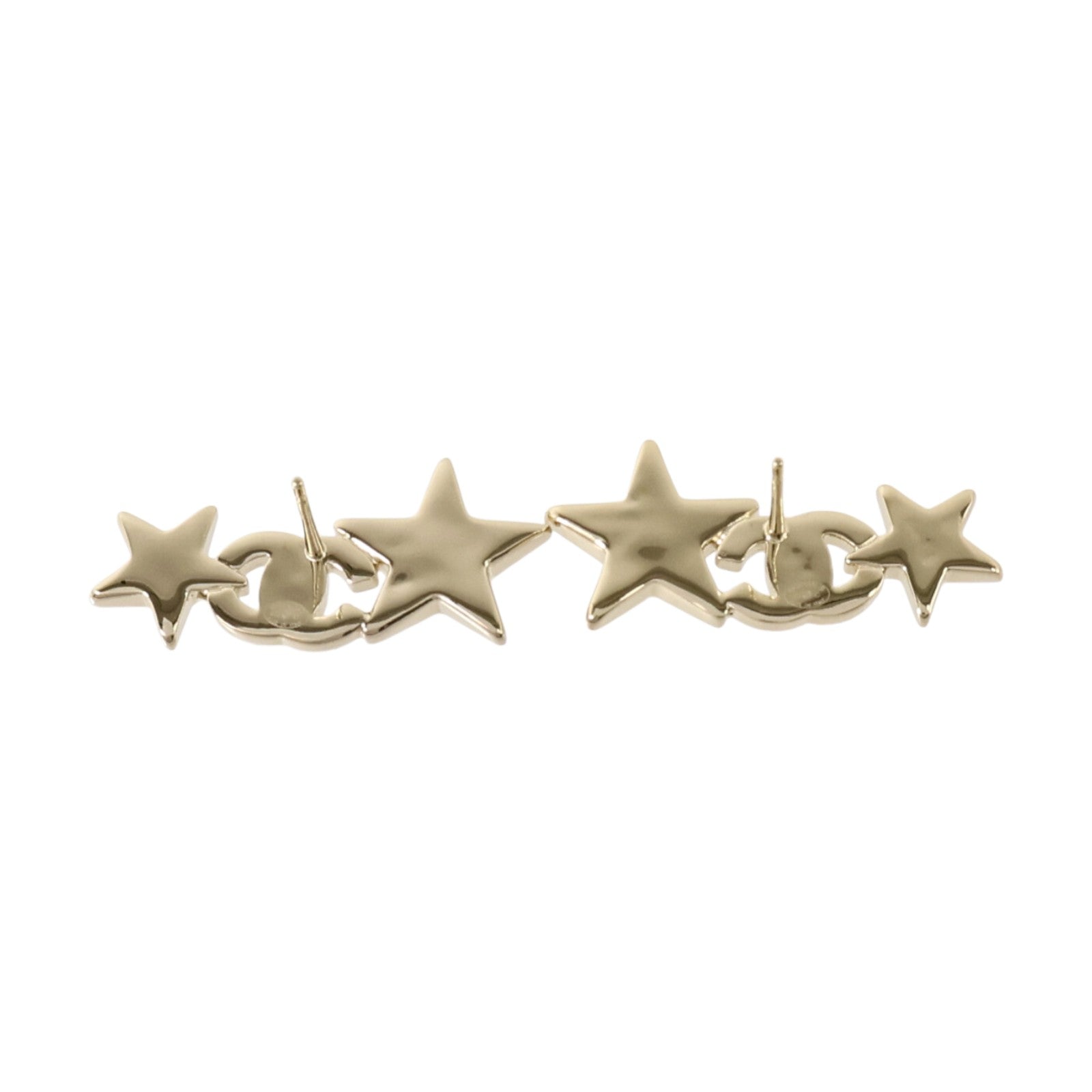 CHANEL 金屬Pierced Earrings耳環
