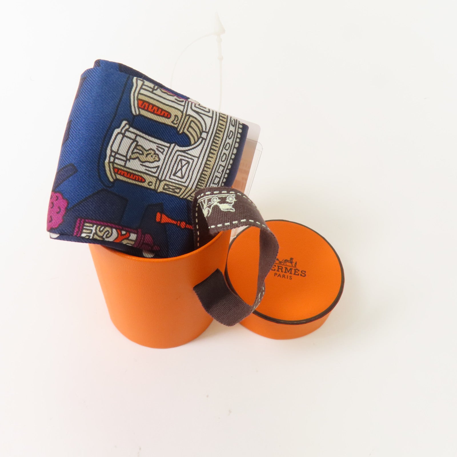 HERMES 絲質Twilly絲巾