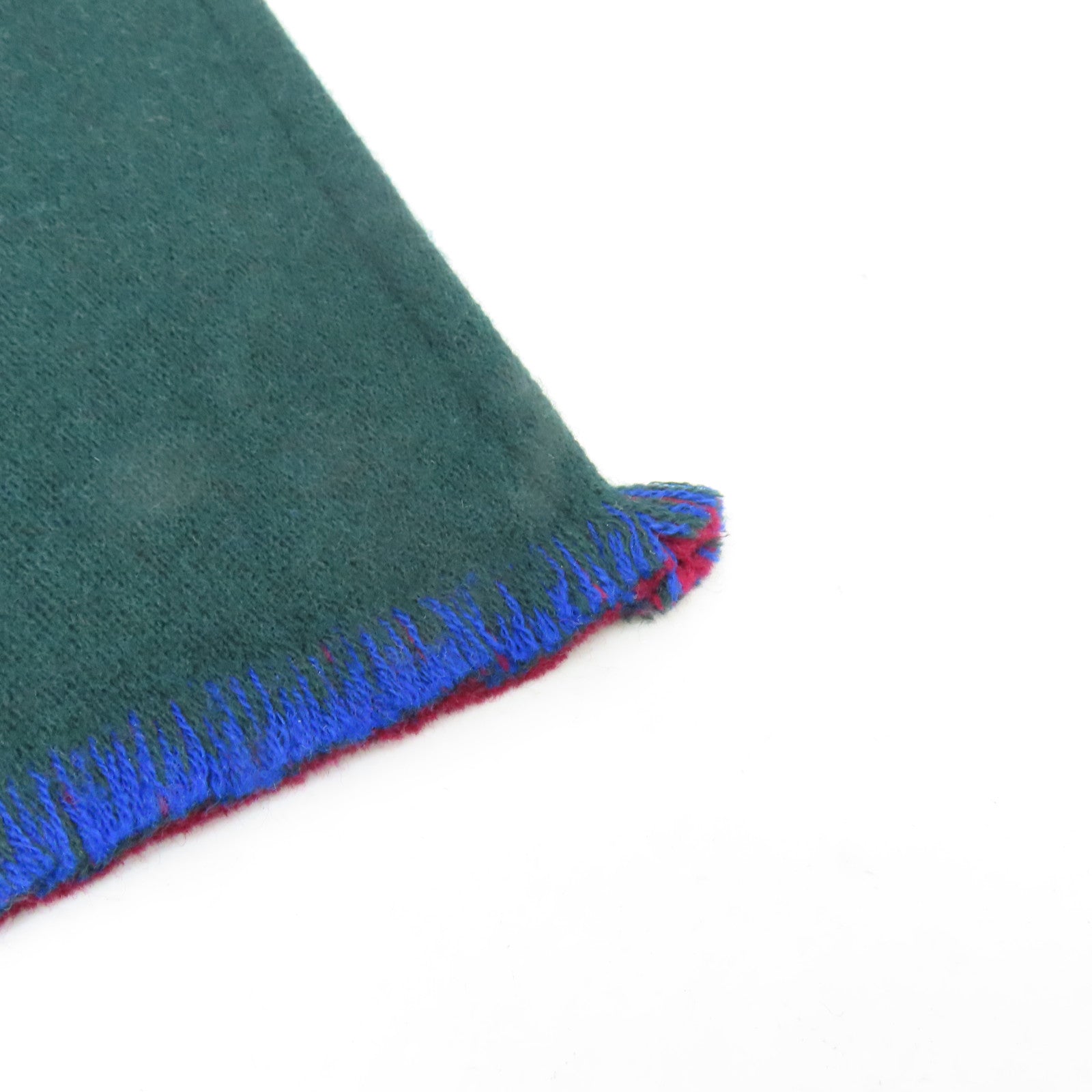 GUCCI 【激減優惠】羊毛/絲質Scarf 35x180cm頸巾綠色/藍色紅色