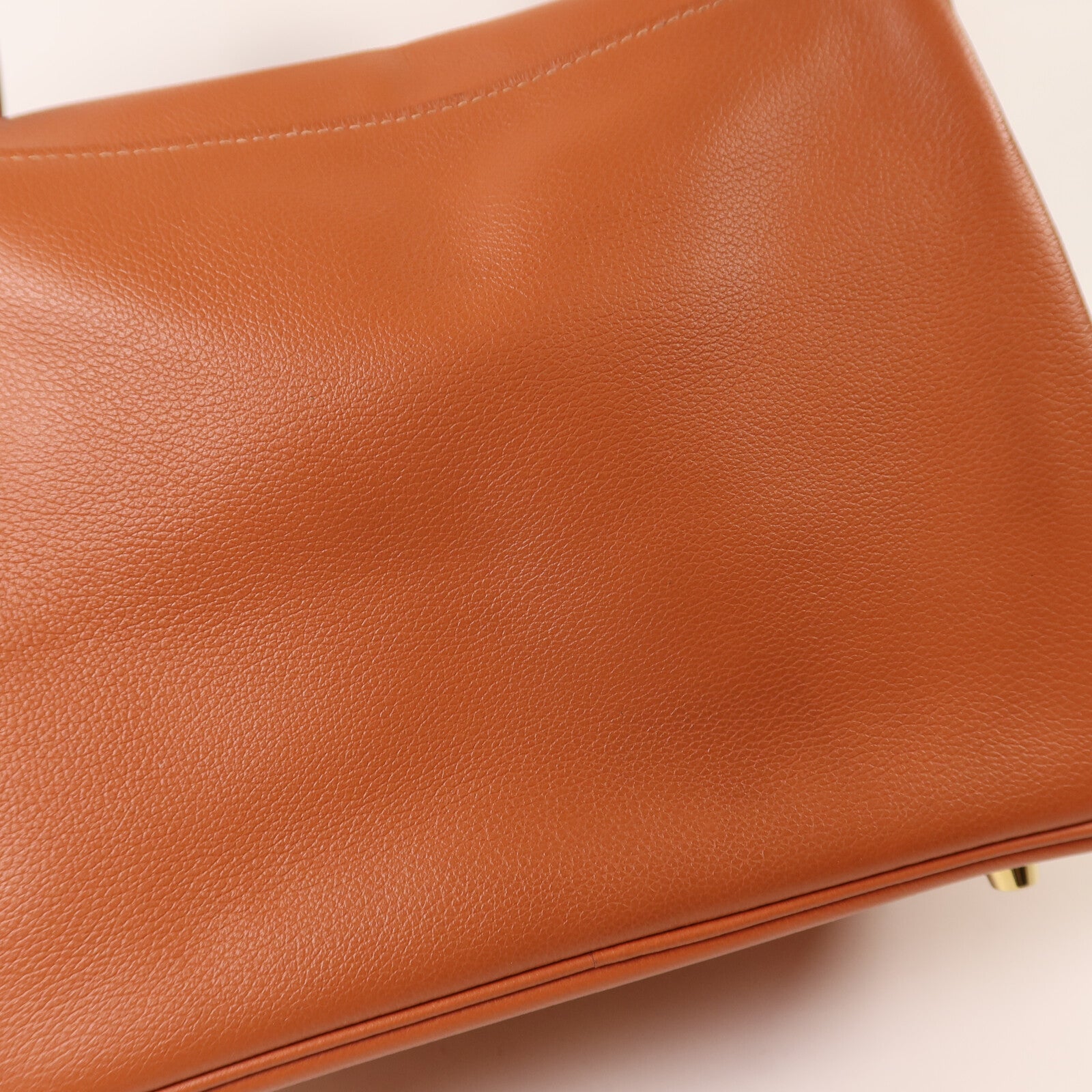HERMES Evercolor皮革Lindy 26金扣手挽肩背兩用袋Cuivre