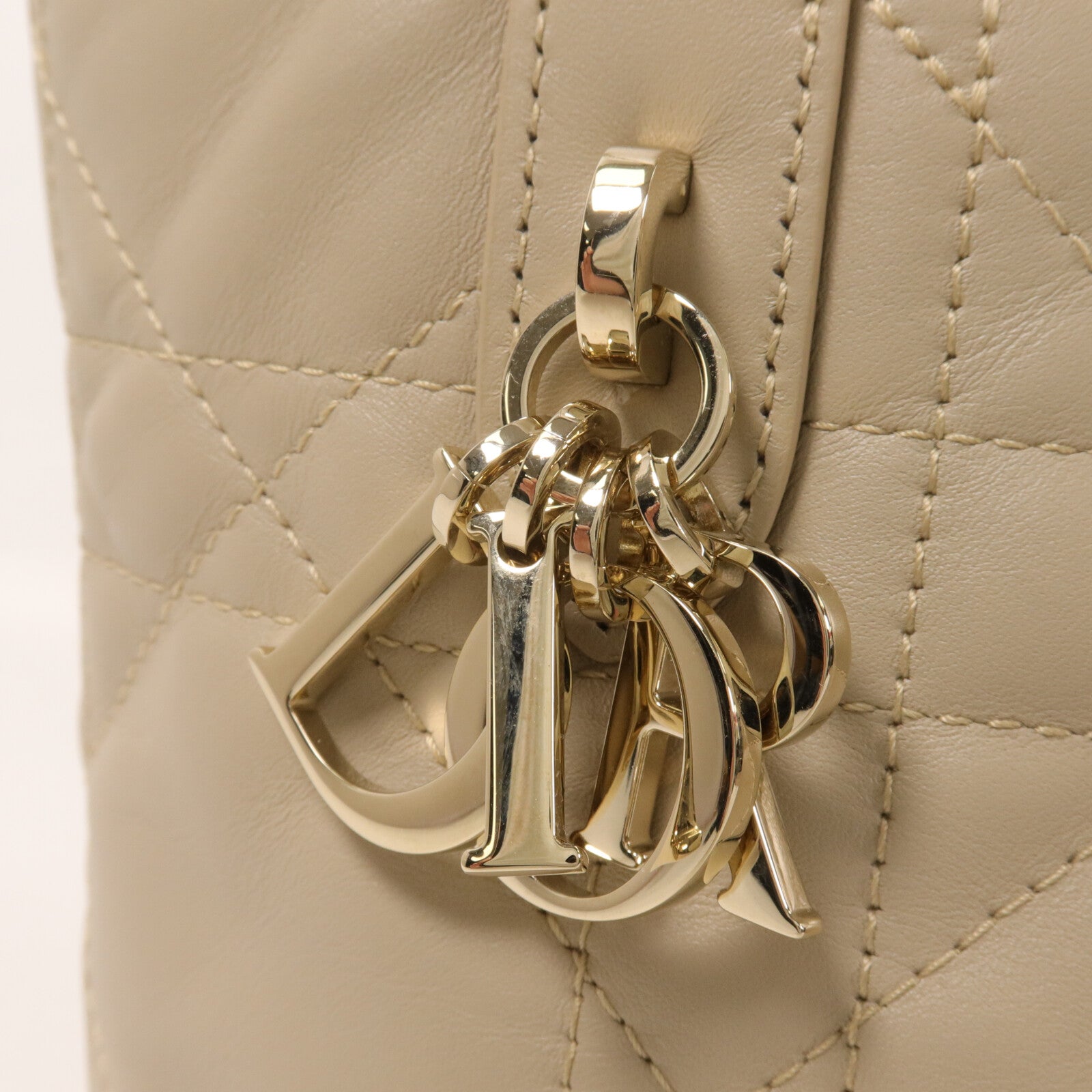 Dior 牛皮皮革Toujours Vertical Nano Tote Bag手挽肩背兩用袋