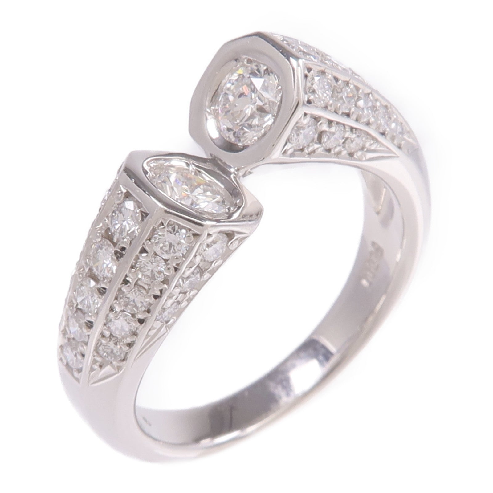 JEWELRY PT900鉑金Diamond Ring鑽石戒指US#5.75