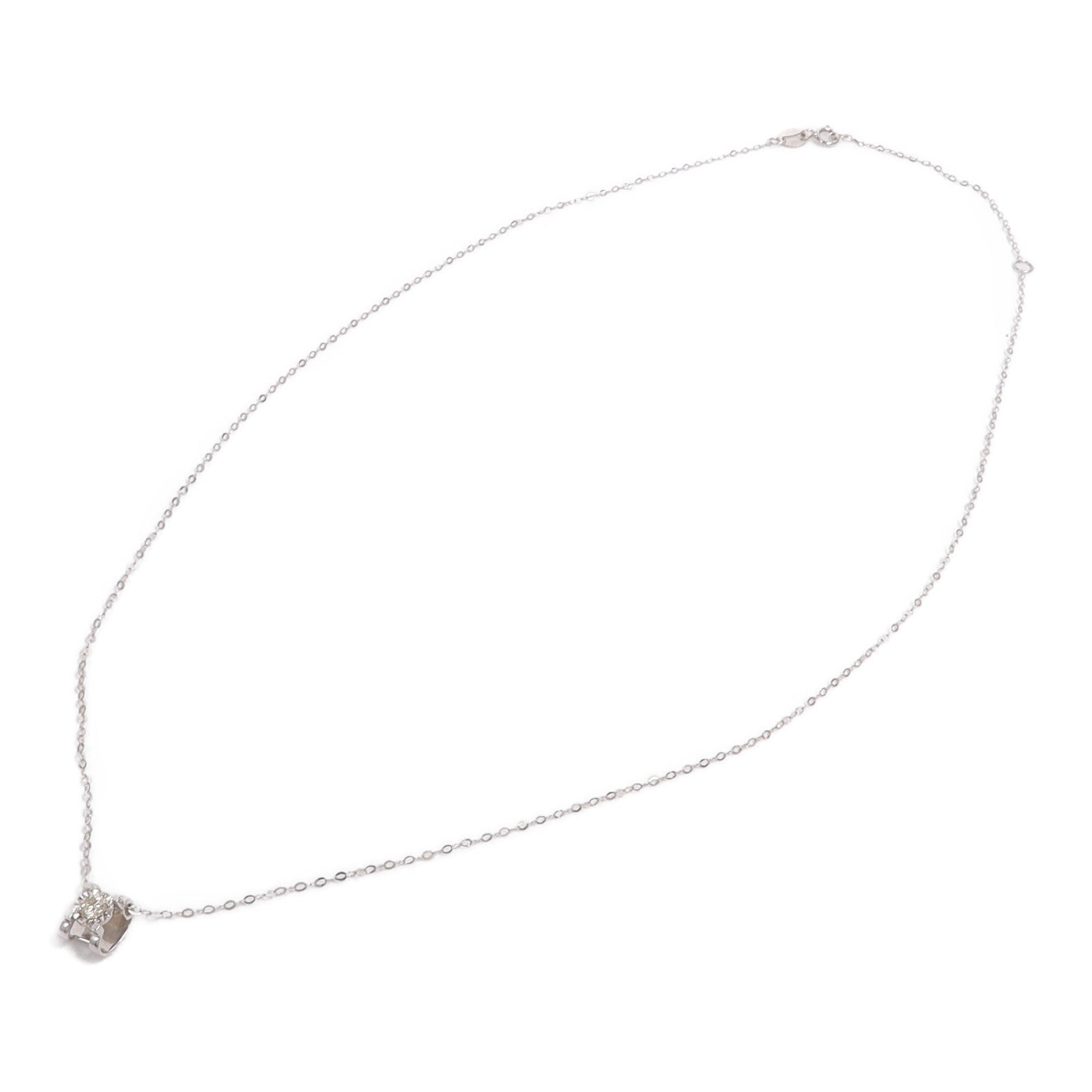 JEWELRY 18K白金Diamond Necklace鑽石項鍊