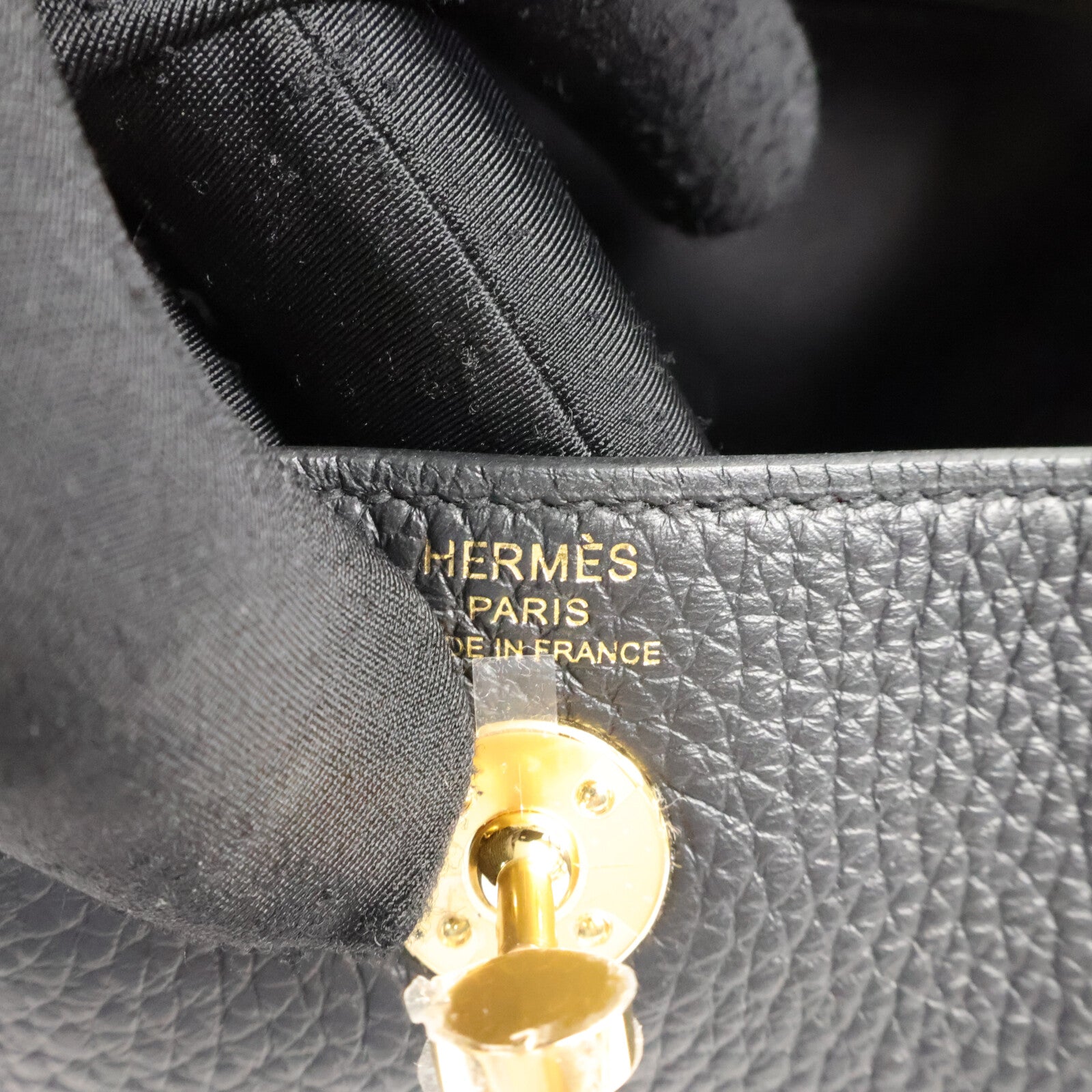 HERMES Clemence皮革Mini Lindy手挽肩背兩用袋