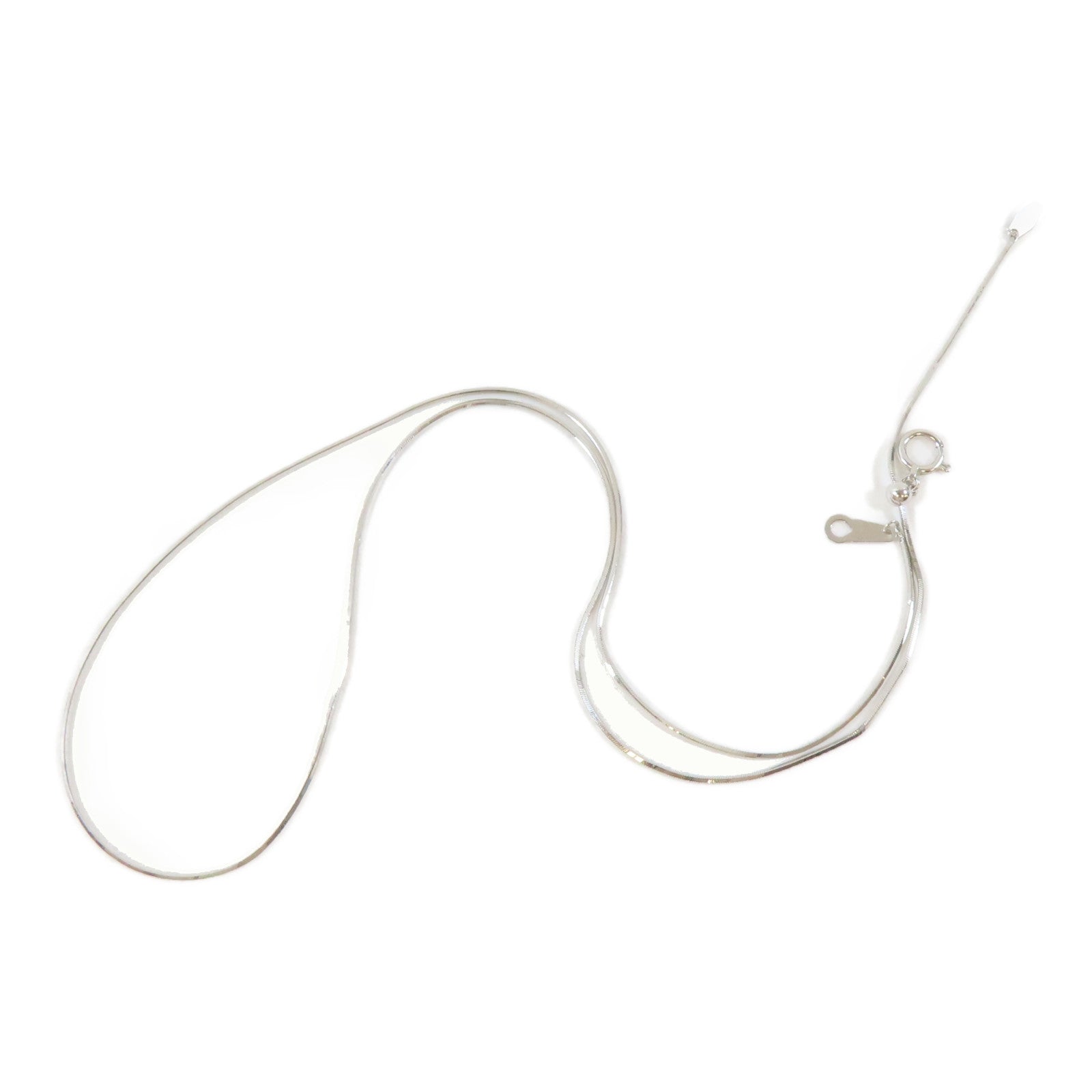 JEWELRY 18K白金Necklace項鍊#42cm