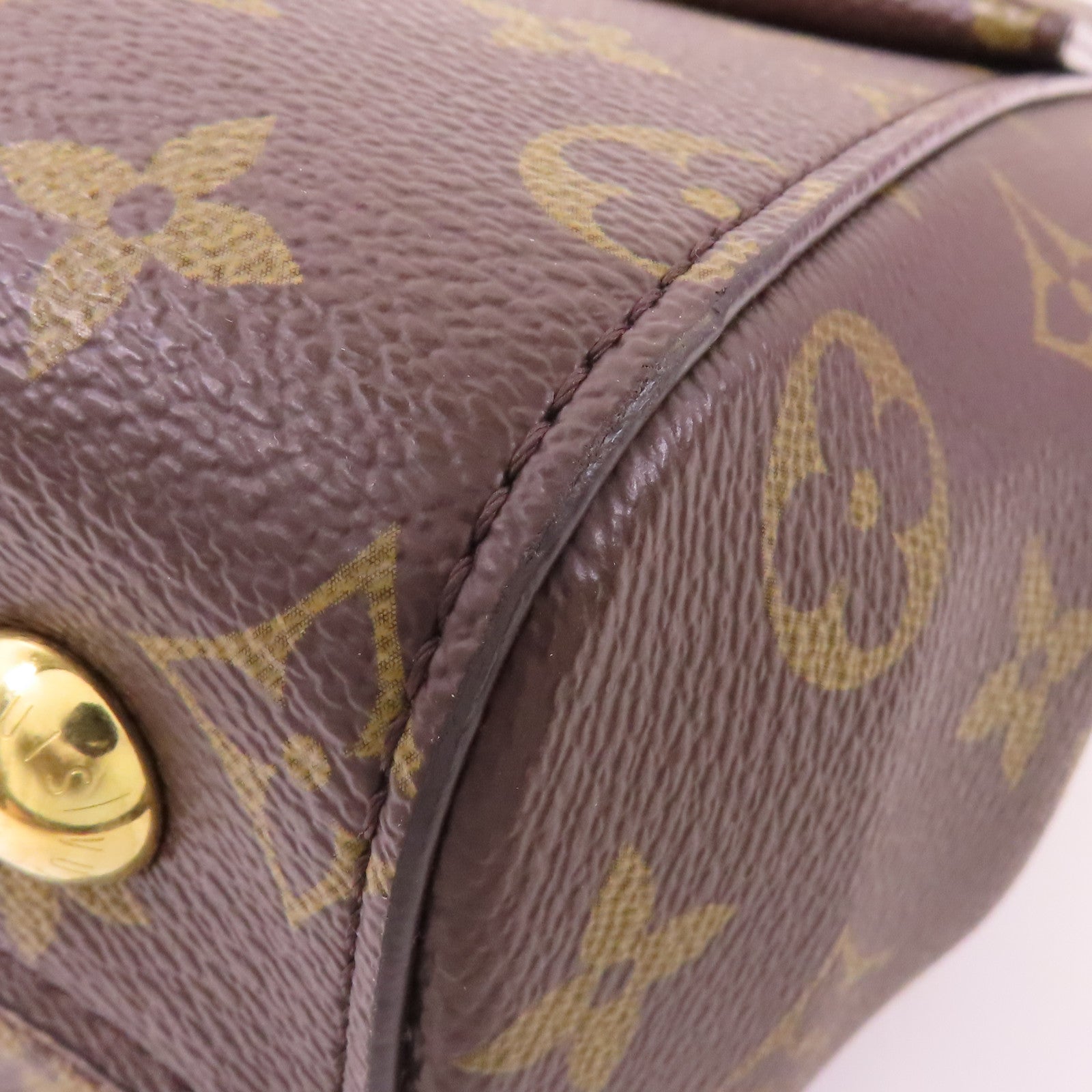 LOUIS VUITTON LV GHW Cluny BB 2 Way Shoulder Bag M42738 Monogram Brown