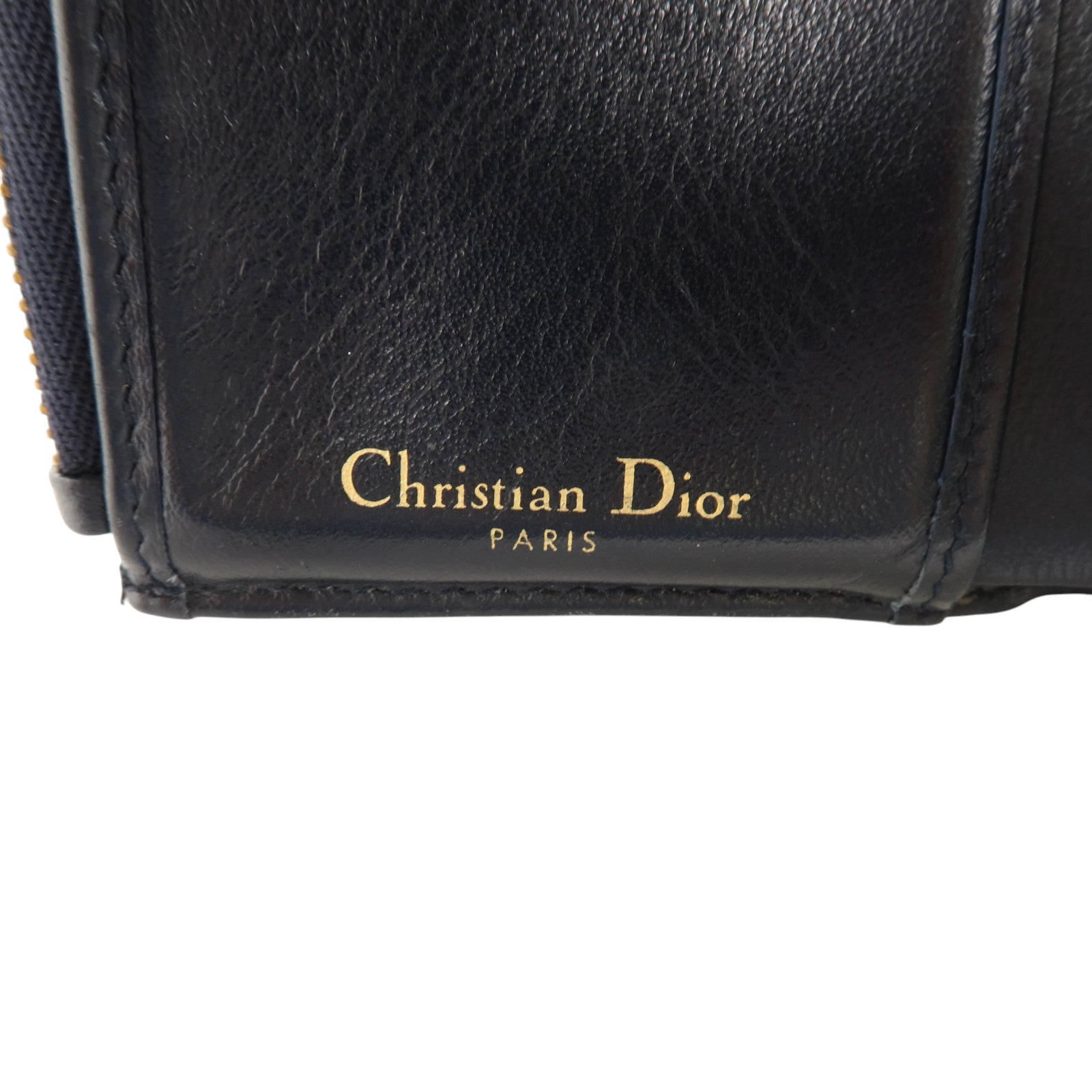 Dior Oblique帆布Saddle Lotus Wallet金扣錢包