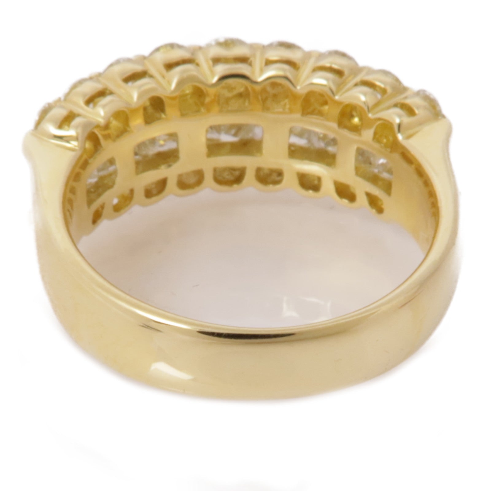 JEWELRY 【激減優惠】18K黃金Diamond Ring鑽石戒指US#5.5