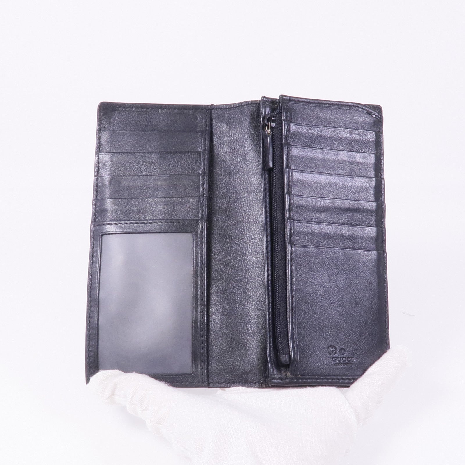 GUCCI 牛皮皮革Long Wallet長錢包