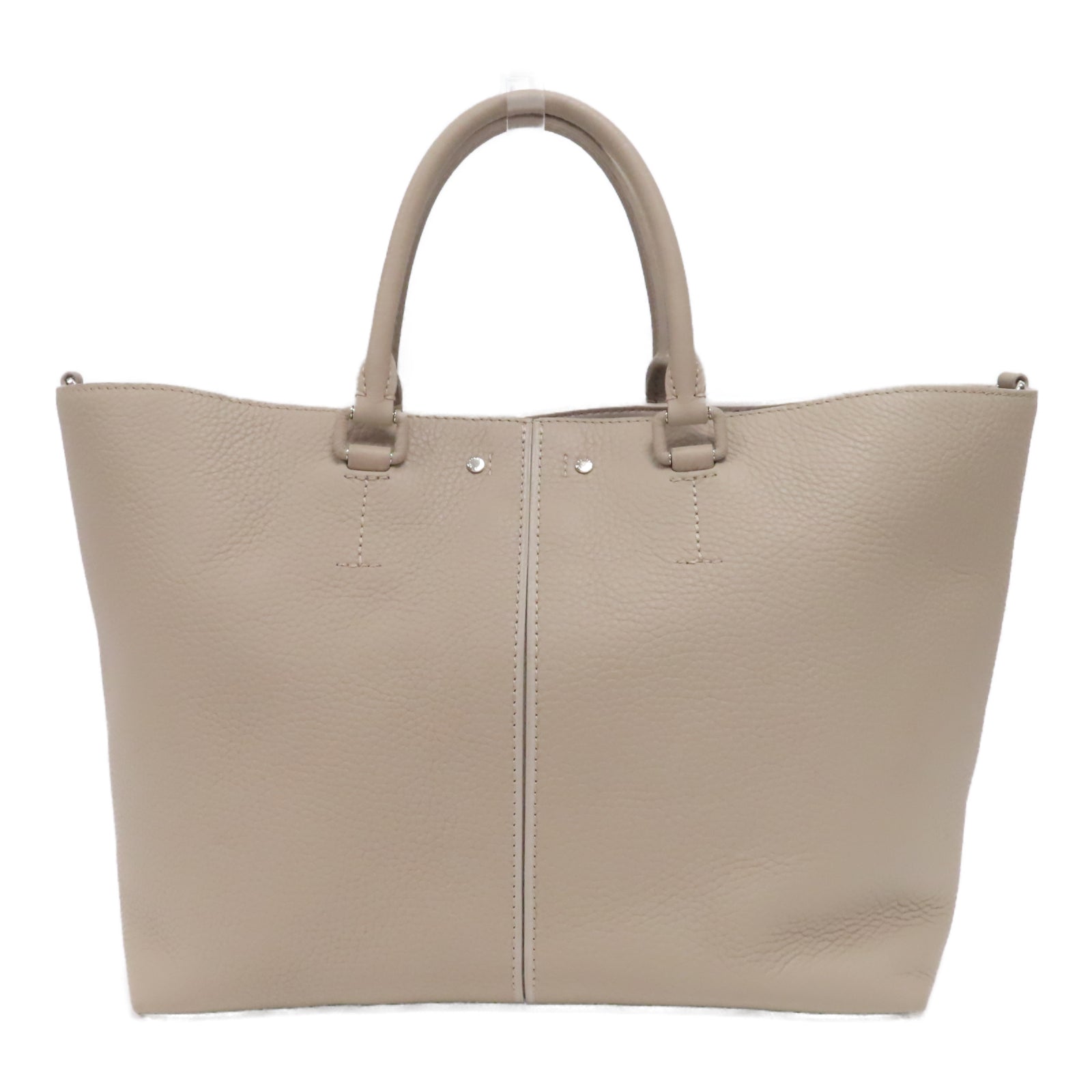 LOUIS VUITTON Taurillon Pernelle銀扣肩背袋大象灰