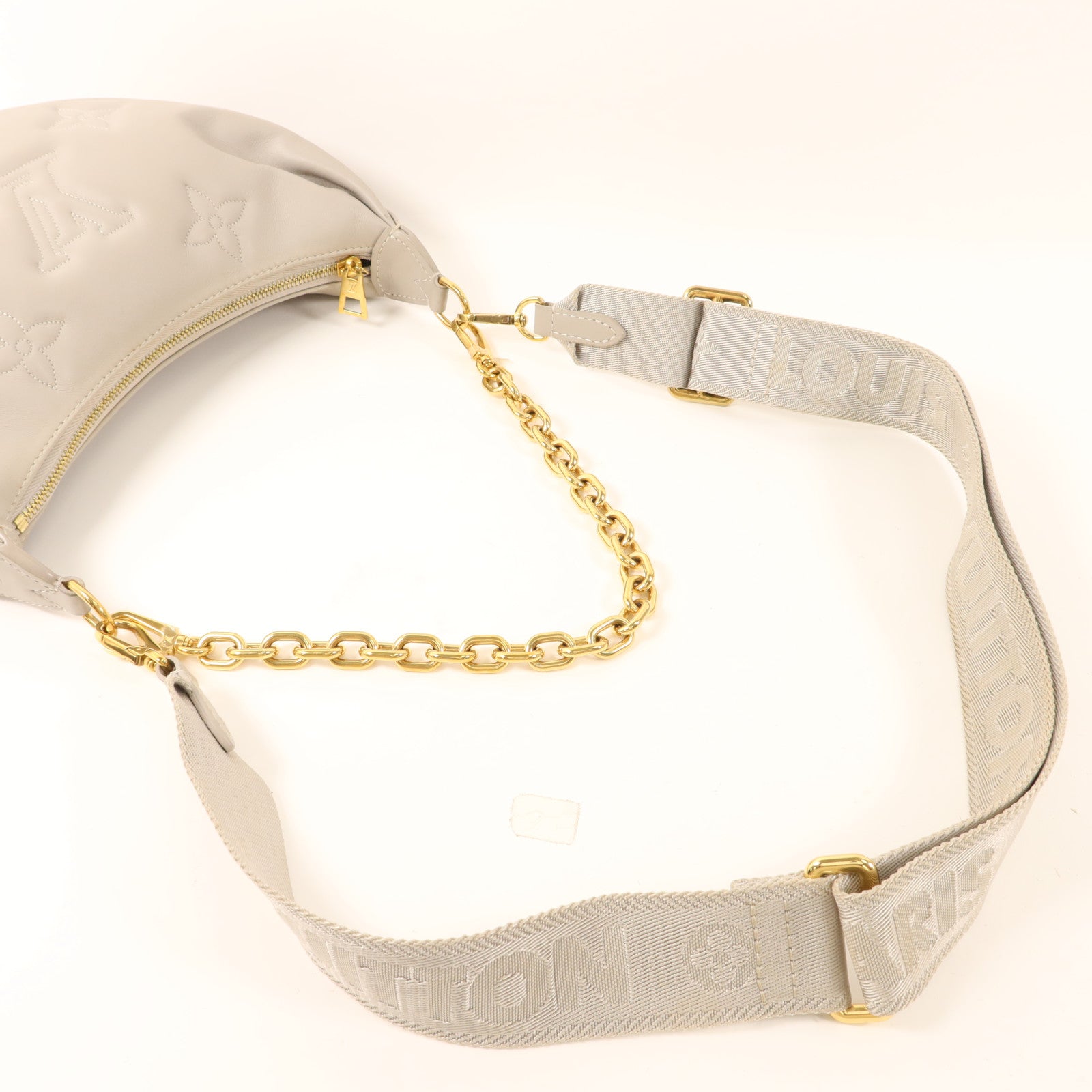 LOUIS VUITTON Monogram Empreinte Over The Moon金扣手挽肩背兩用袋