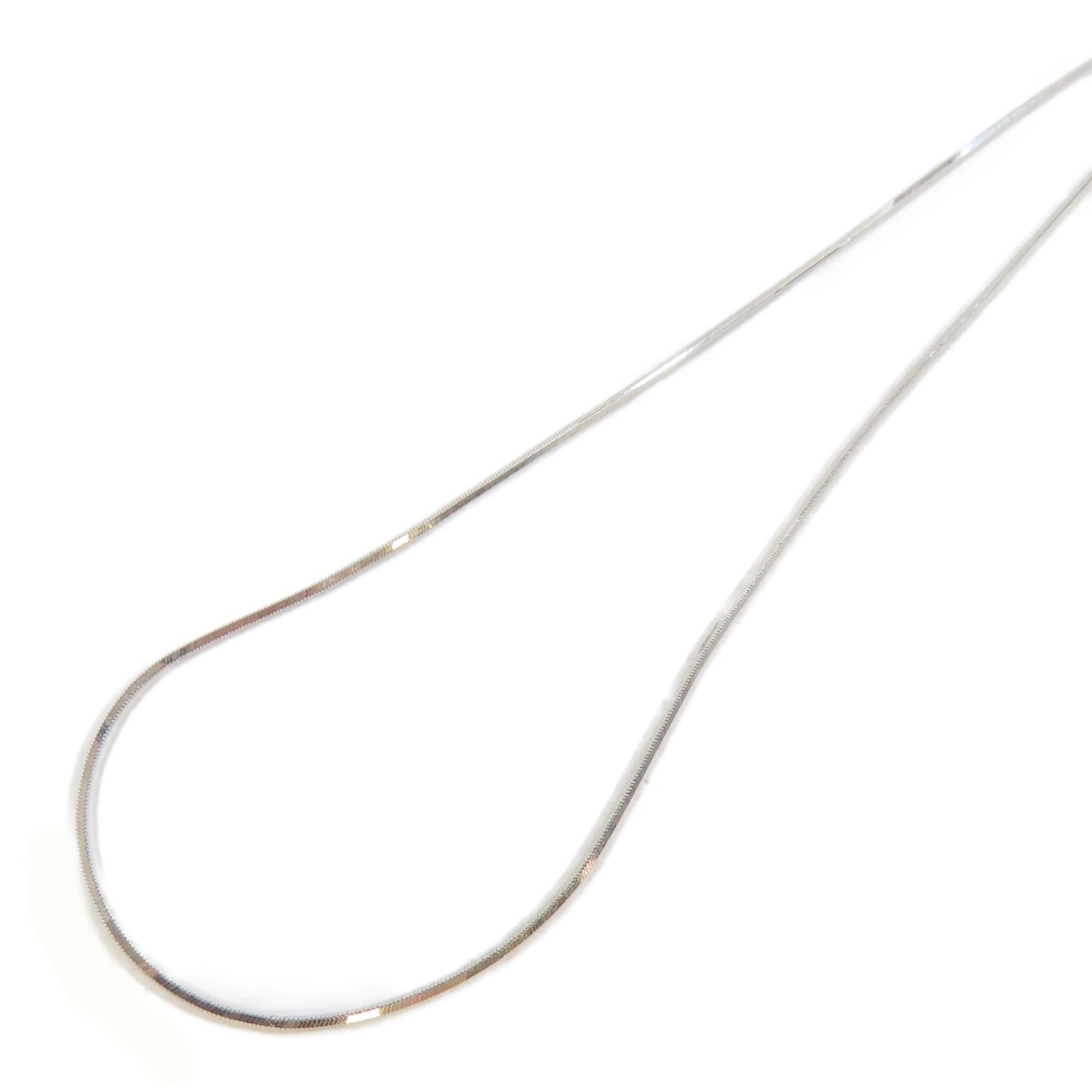 JEWELRY 18K白金Necklace項鍊#42cm