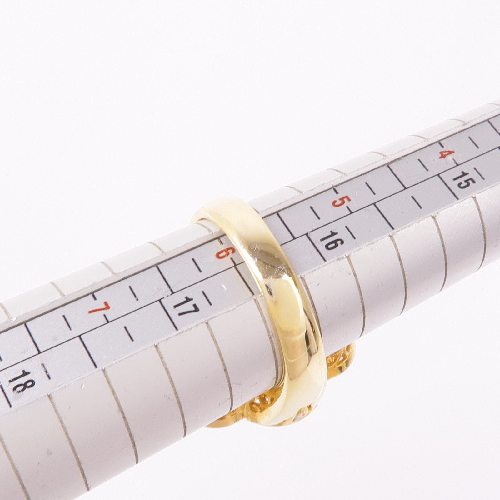 JEWELRY 【激減優惠】18K黃金Diamond Ring鑽石戒指US#5.75