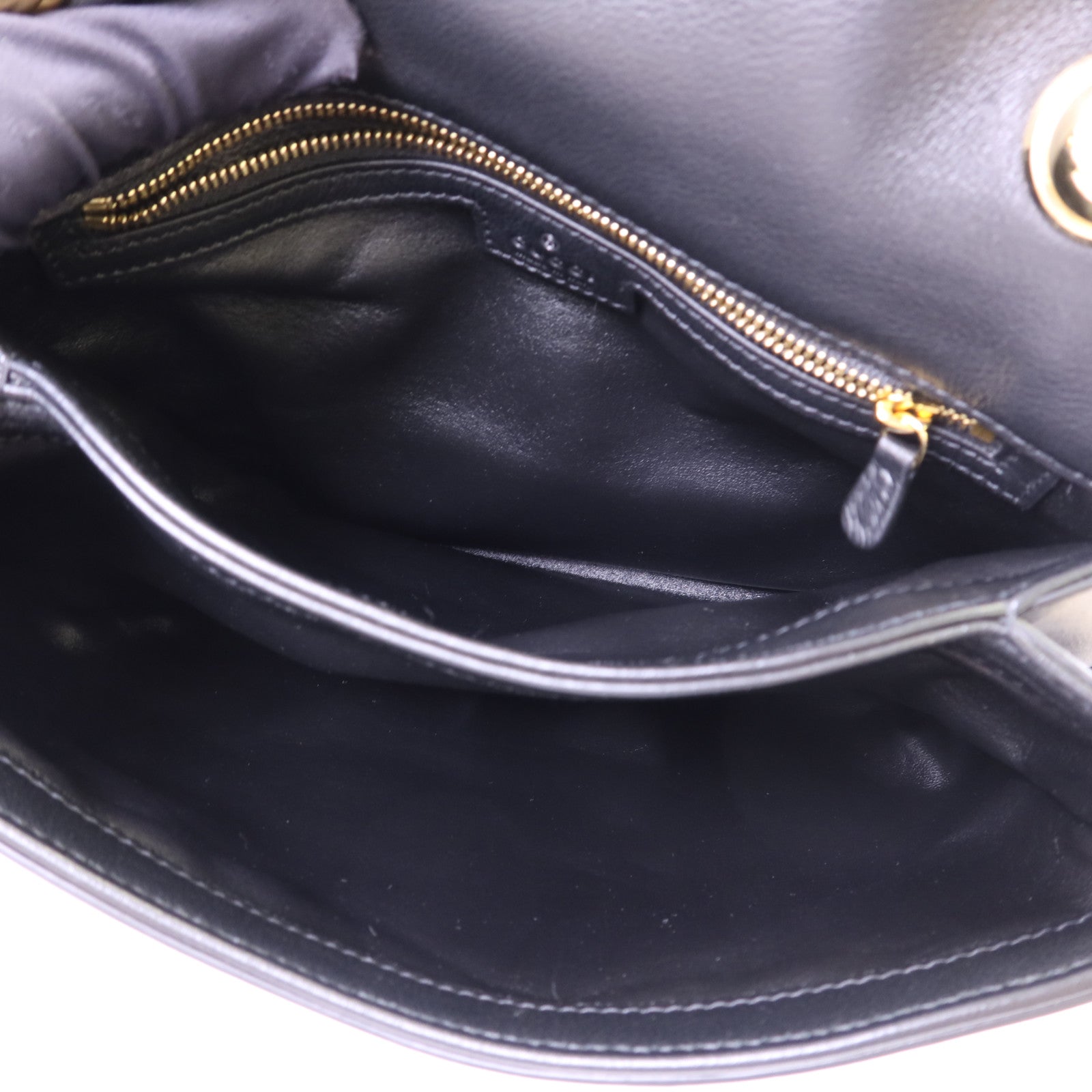 GUCCI 【激減優惠】牛皮皮革Blondie金扣手挽肩背兩用袋