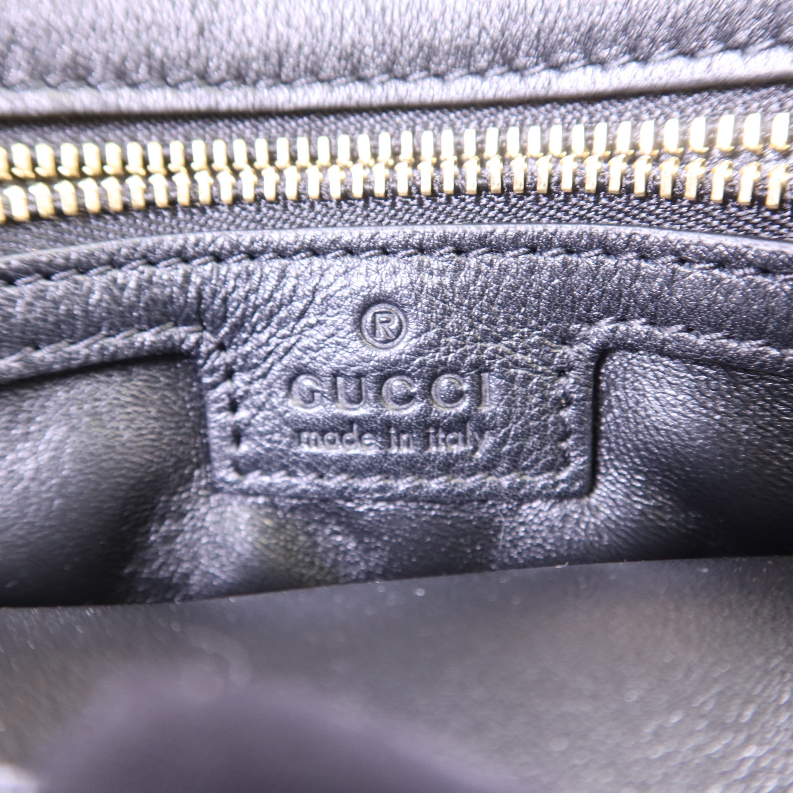 GUCCI 牛皮皮革Blondie金扣手挽肩背兩用袋