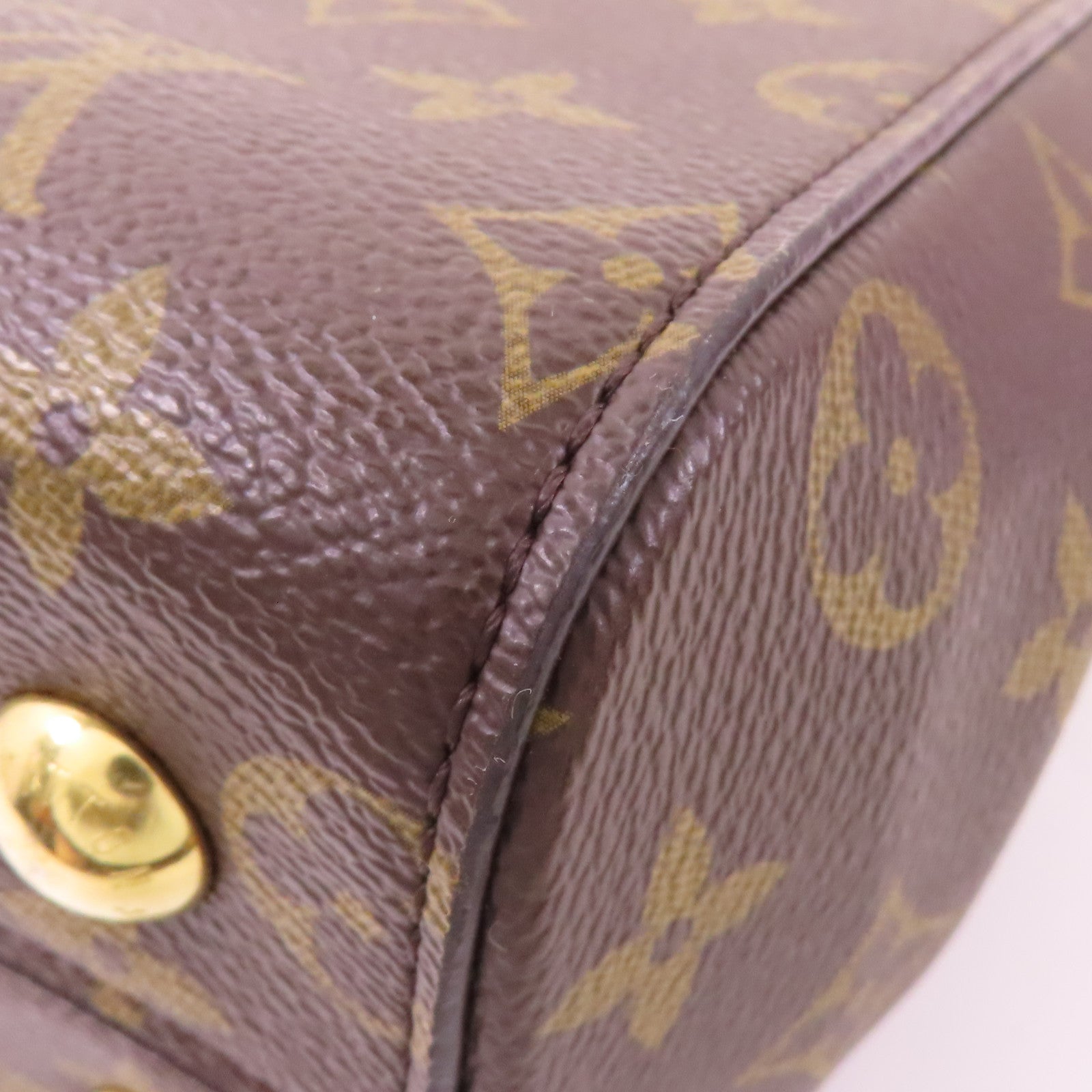 LOUIS VUITTON LV GHW Cluny BB 2 Way Shoulder Bag M42738 Monogram Brown