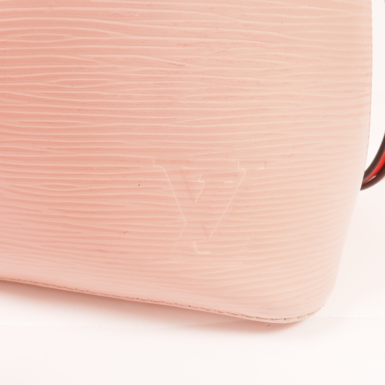 LOUIS VUITTON Epi Neo Noe BB銀扣手挽肩背兩用袋/Rose Ballerine