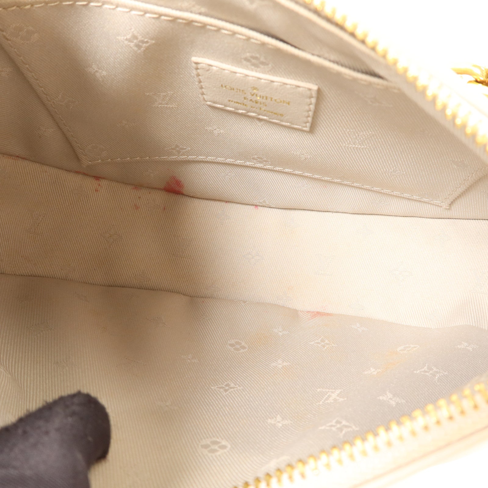 LOUIS VUITTON Monogram Empreinte Over The Moon金扣手挽肩背兩用袋