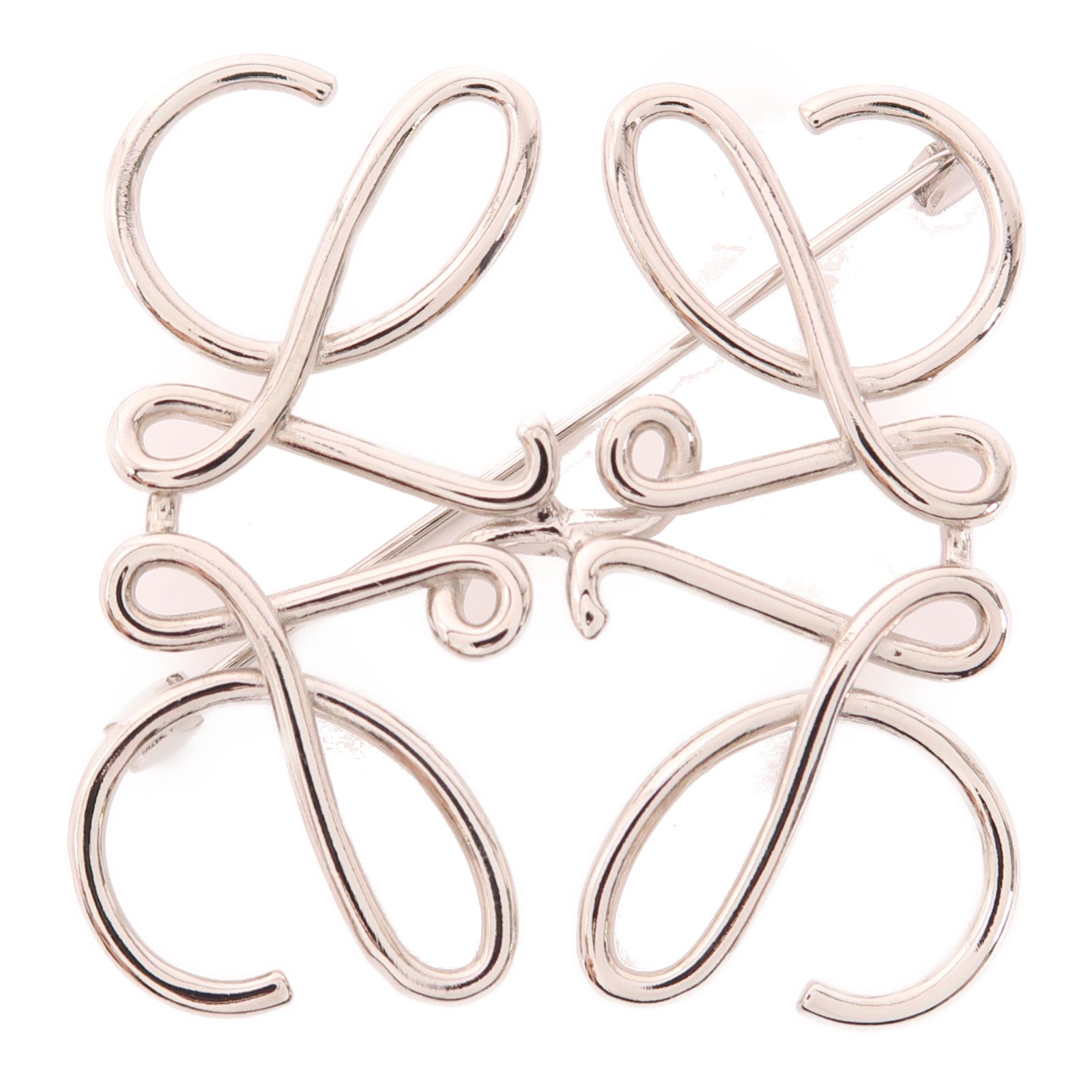 LOEWE 金屬Brooch銀扣胸針