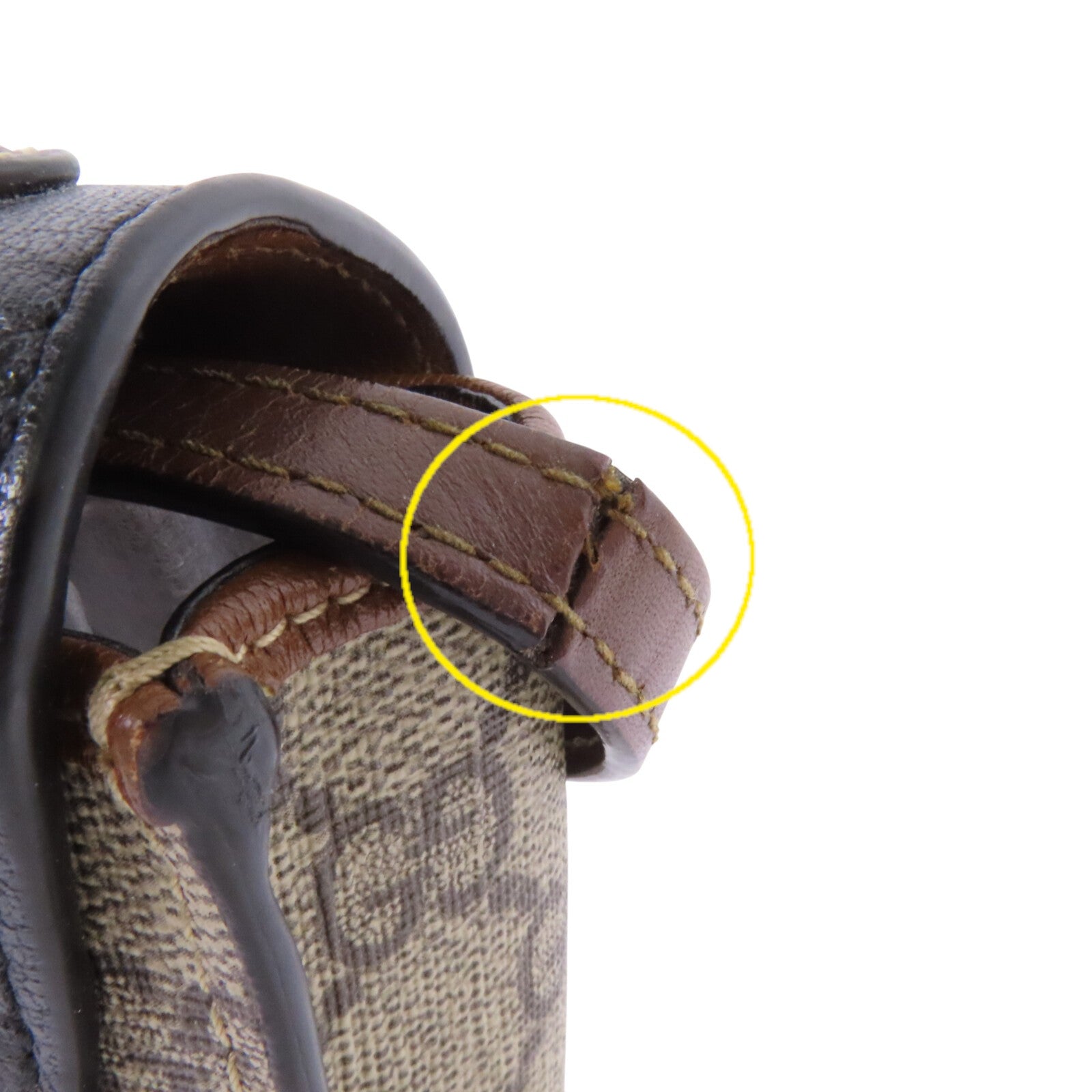 GUCCI 塗層帆布Padlock Mini金扣手挽肩背兩用袋