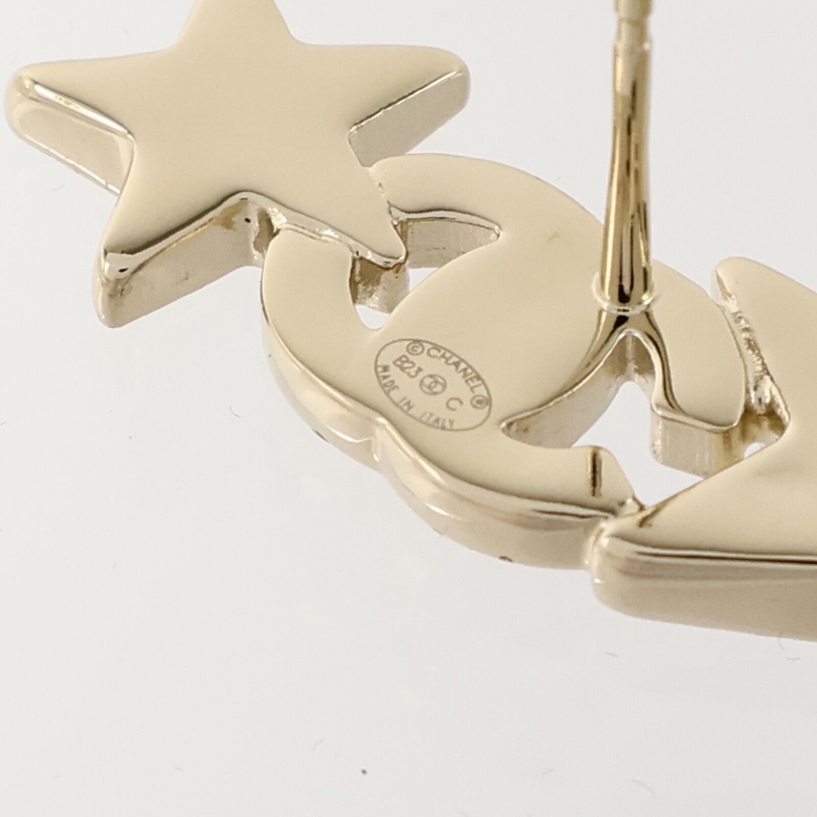CHANEL 金屬Pierced Earrings耳環