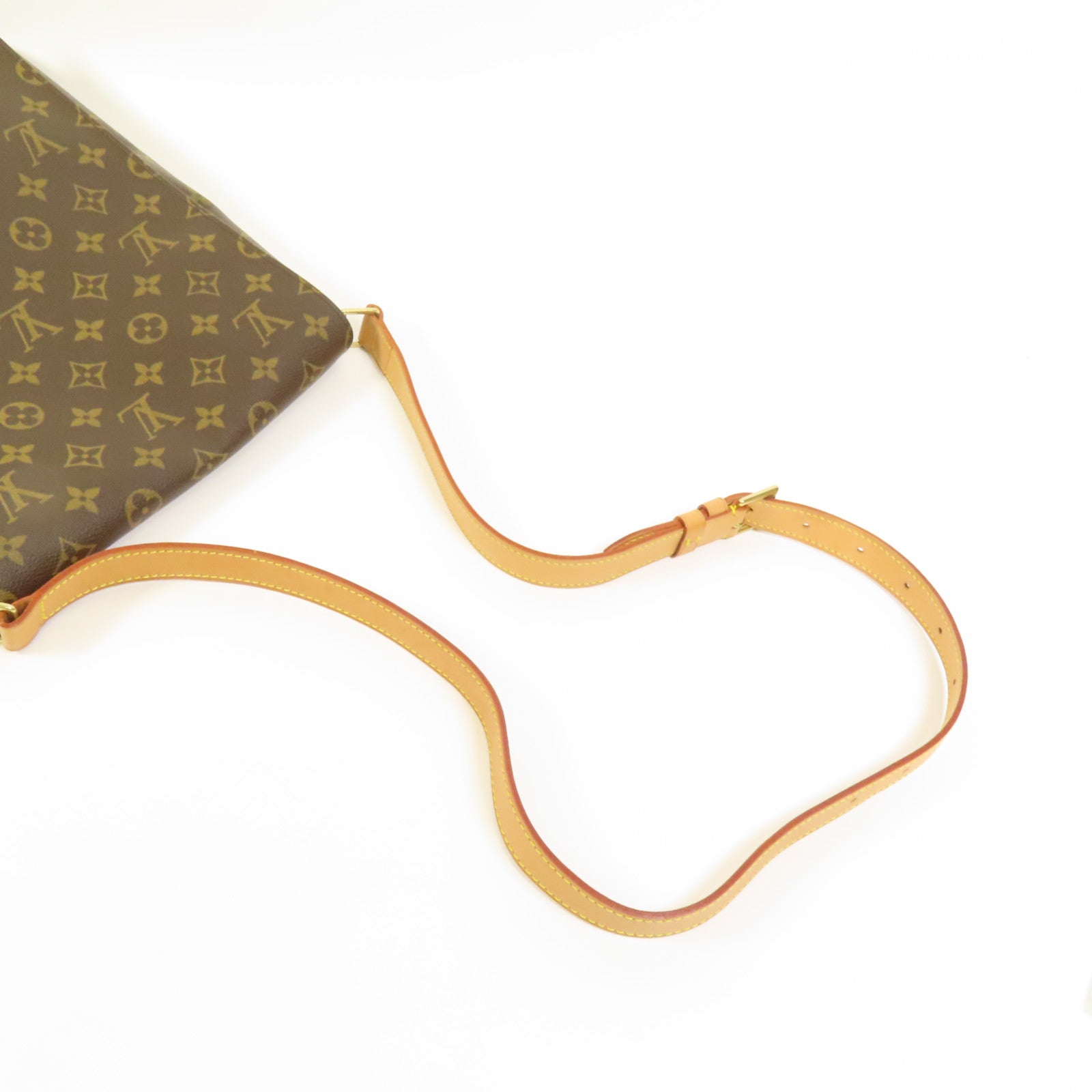 LOUIS VUITTON Monogram Musette金扣肩背袋
