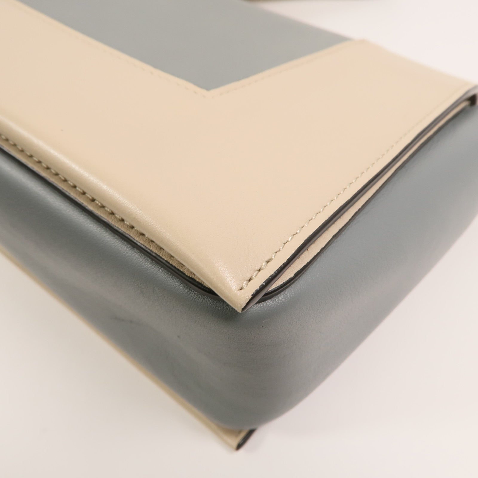 CELINE 牛皮皮革Frame Bag肩背袋