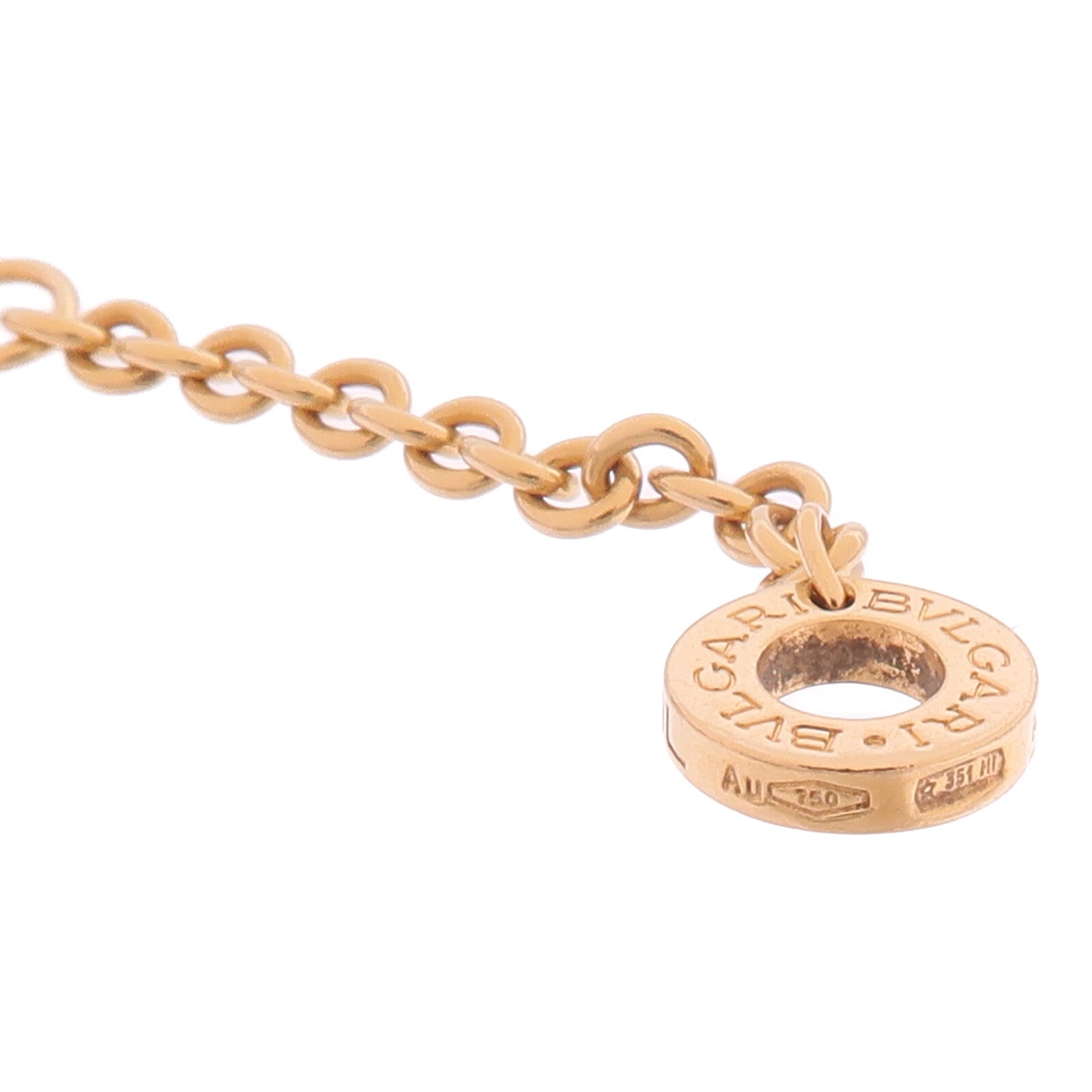 BVLGARI 18K玫瑰金Bvlgari Bracelet紅玉髓/孔雀石/青金石/珍珠母貝手鏈