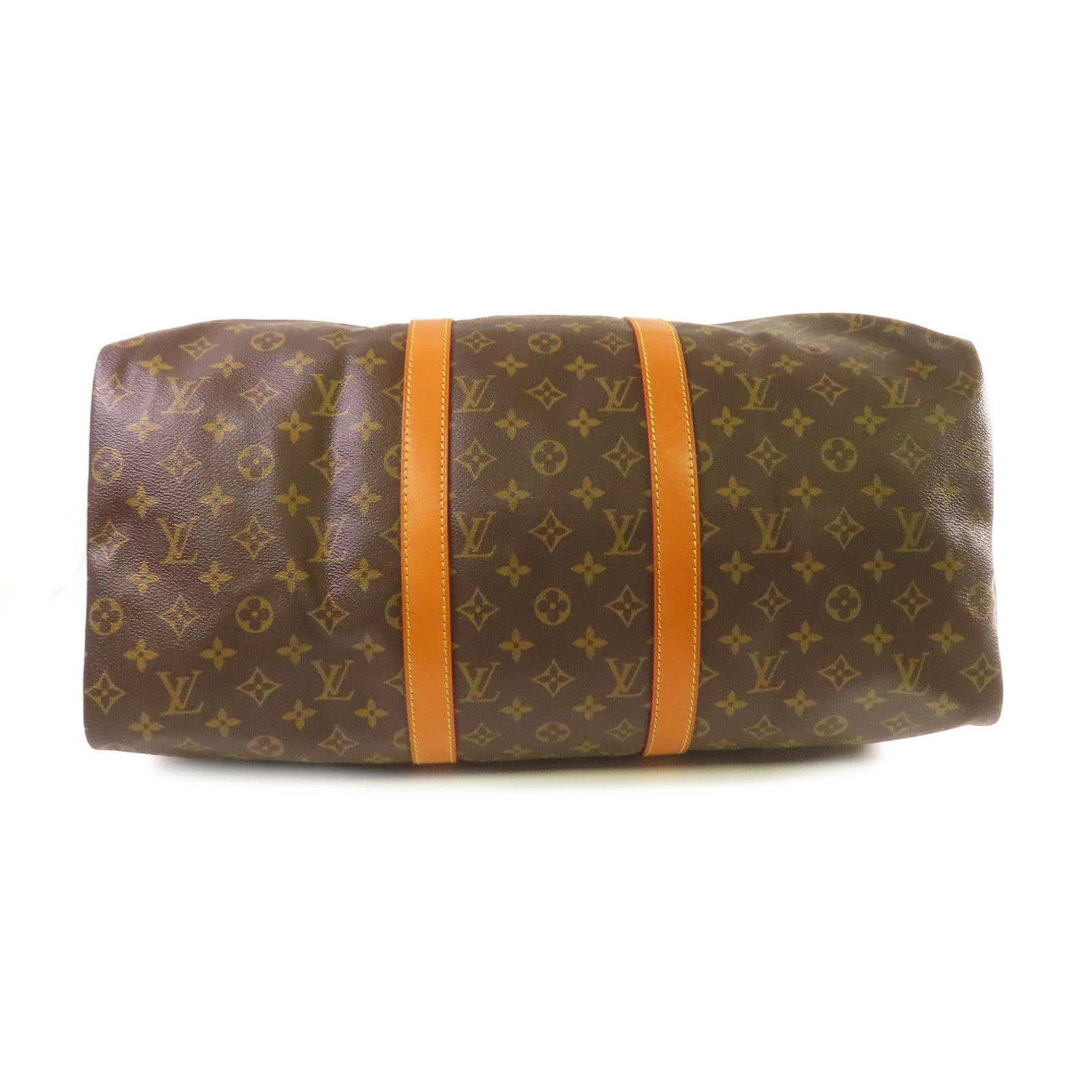 LOUIS VUITTON 【激減優惠】Monogram Keepall 50 Boston Bag金扣手挽袋啡色