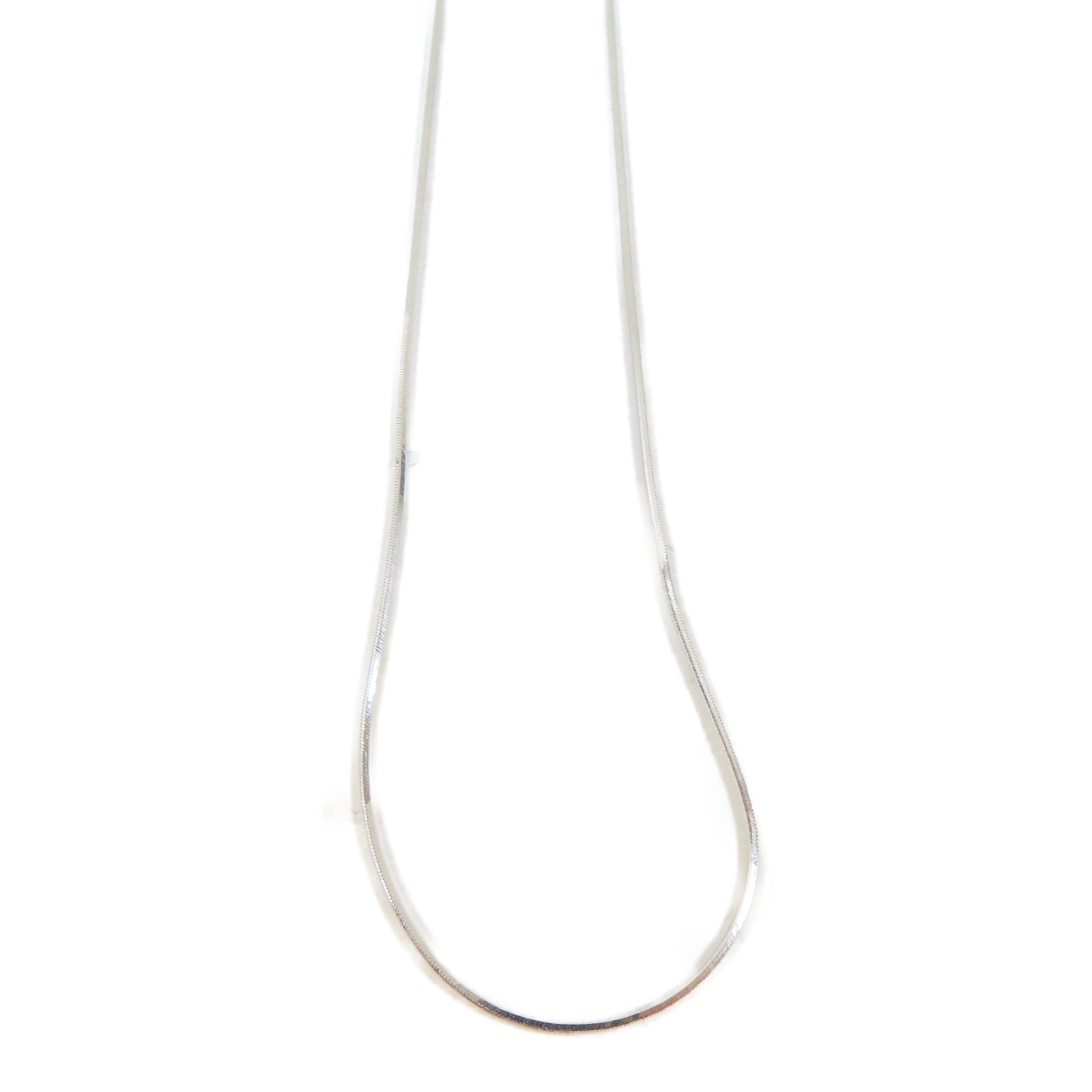 JEWELRY 18K白金Necklace項鍊#42cm