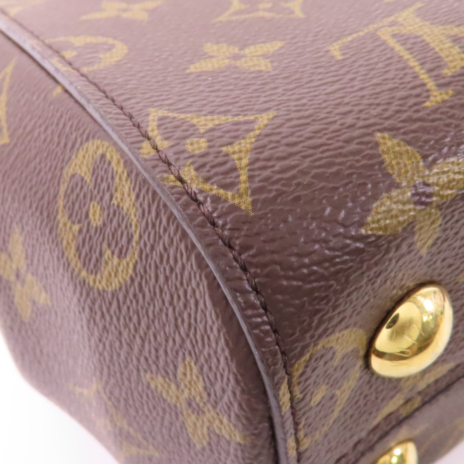 LOUIS VUITTON LV GHW Cluny BB 2 Way Shoulder Bag M42738 Monogram Brown