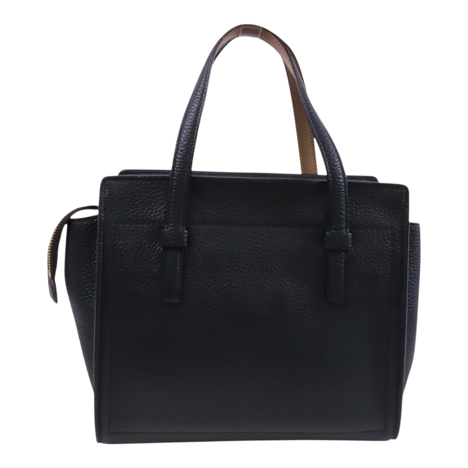 Salvatore Ferragamo 牛皮皮革2Way Shoulder Bag金扣手挽肩背兩用袋