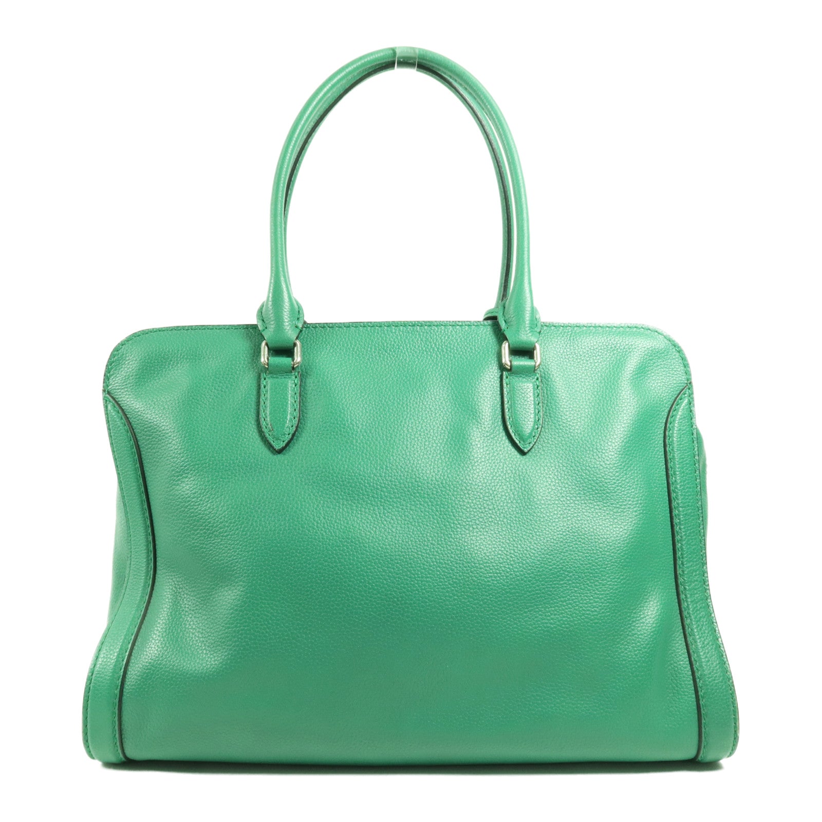 Alexander McQueen 牛皮皮革Mcqueen銀扣肩背袋