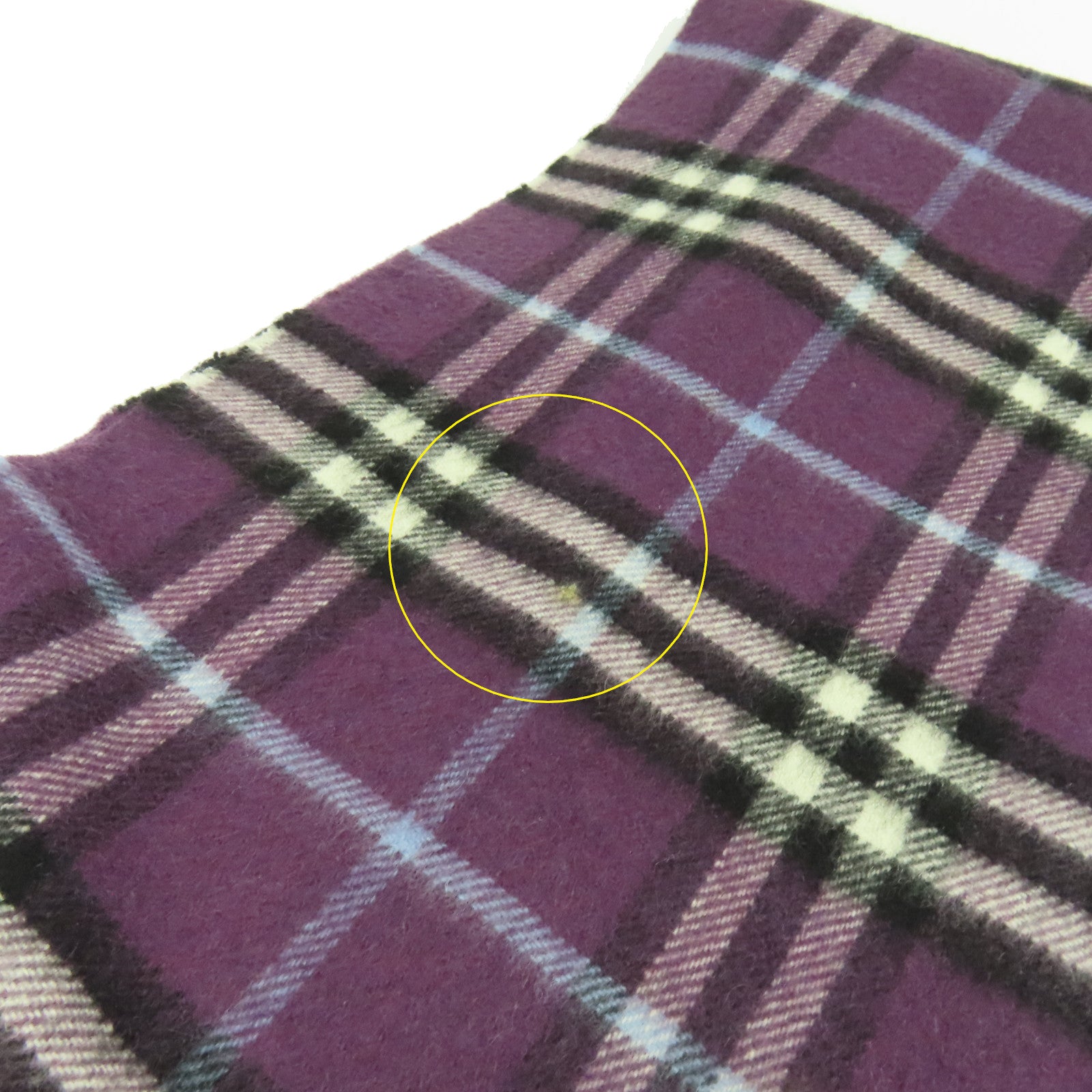 BURBERRY 【激減優惠】羊絨Scarf圍巾米色/紫色/彩色