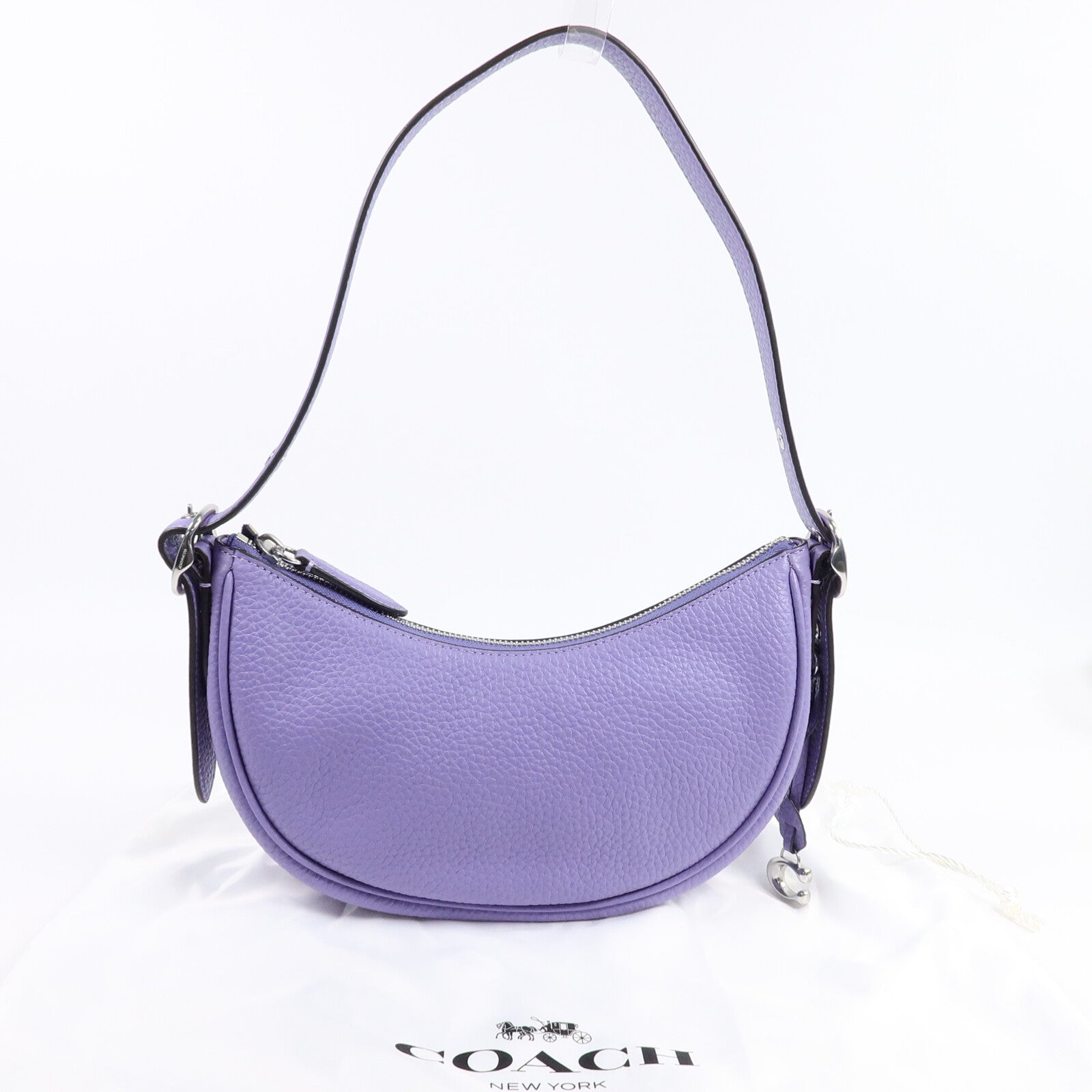 COACH 牛皮皮革Luna Shoulder Bag肩背袋
