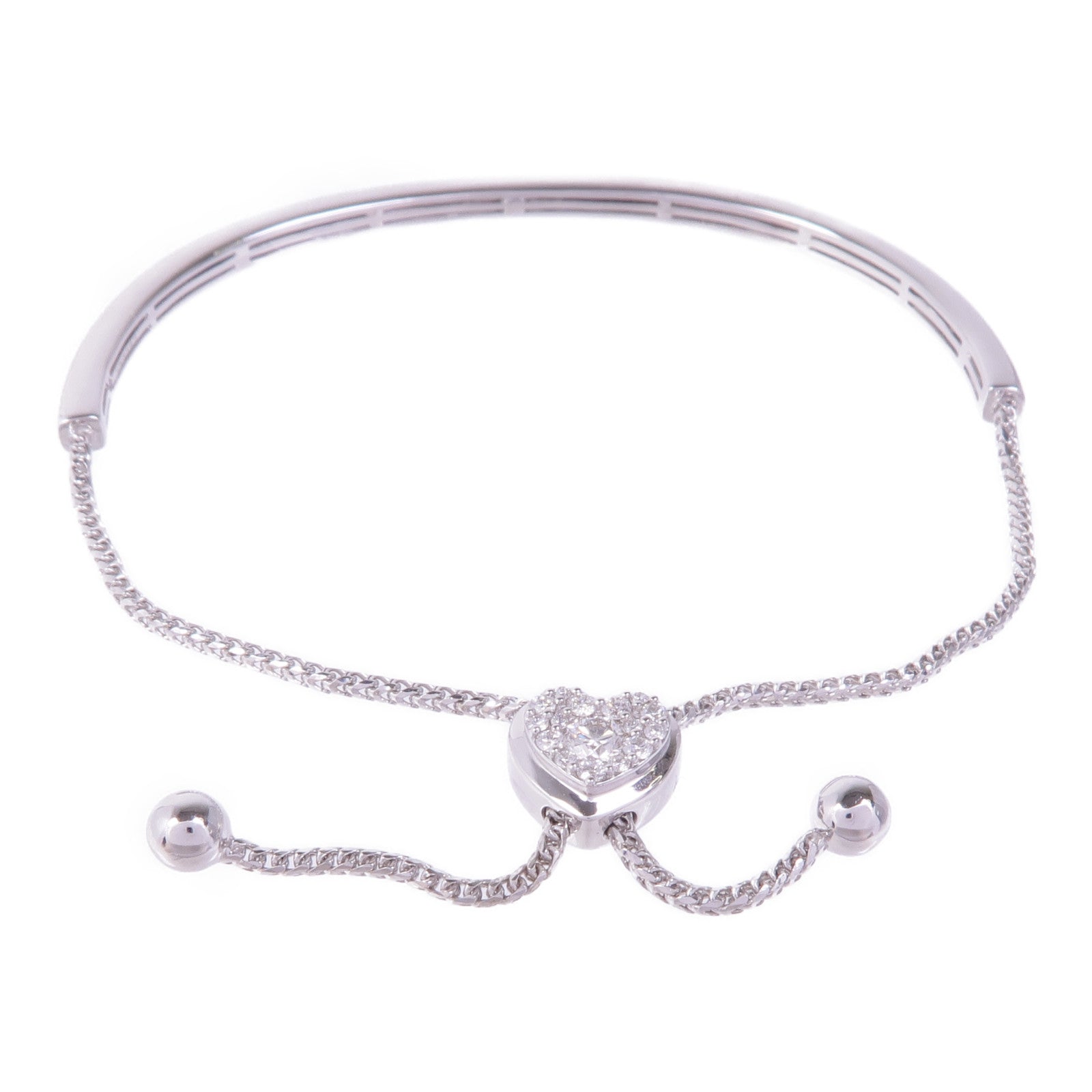 JEWELRY 18K白金Diamond Bracelet鑽石手鏈